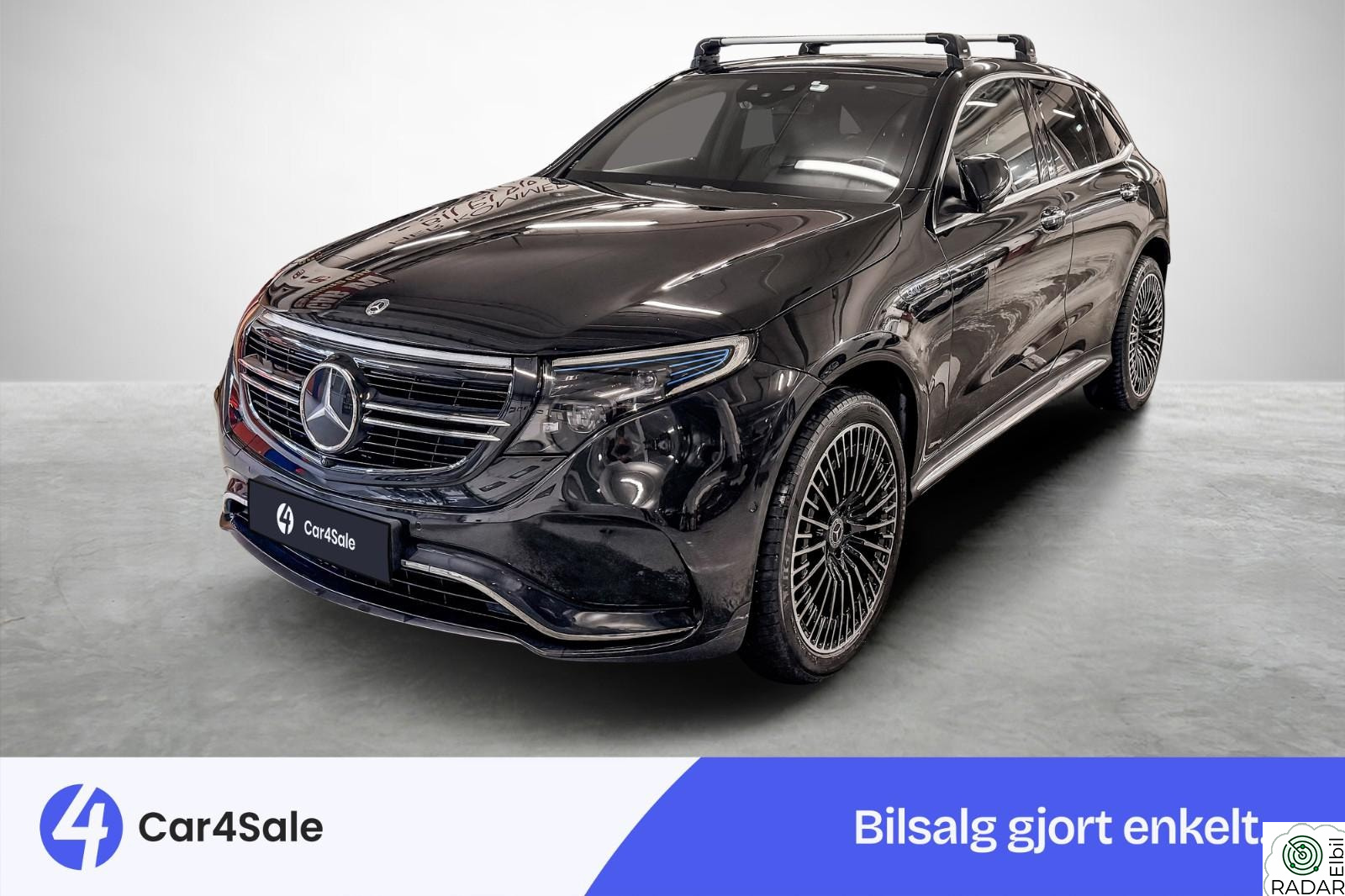 MERCEDES-BENZ EQC 400 4MATIC 4Matic 2*AMG / Skinn / Krok / 360Kam / ACC / 21" ++
