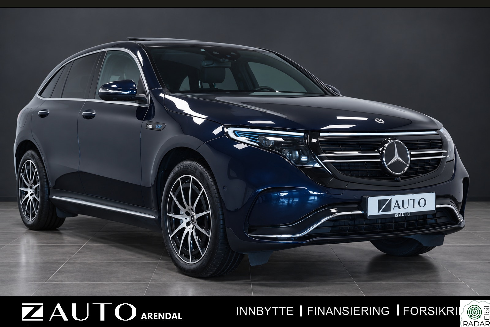 MERCEDES-BENZ EQC 400 4MATIC 4MATIC 2XAMG/1EIER/PANO/ACC/KEYLESS/360/LED/KROK/FSH25
