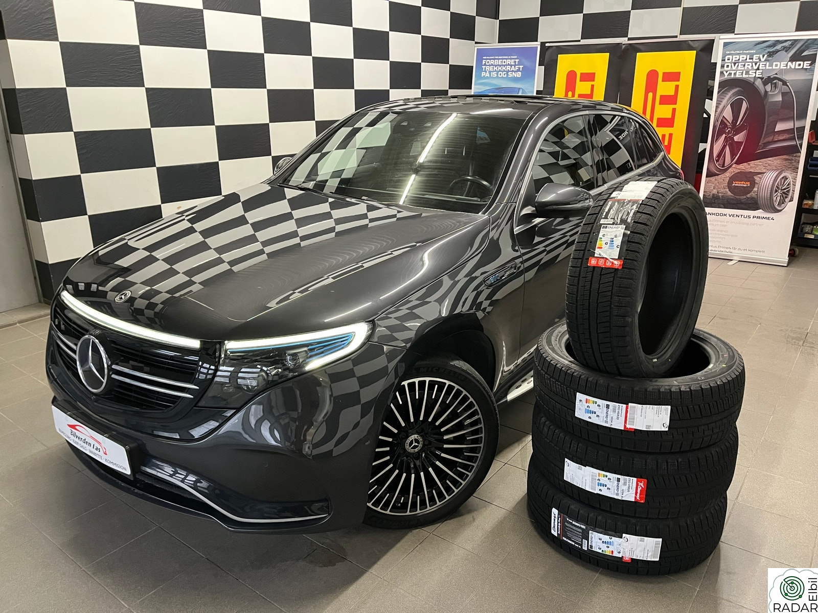MERCEDES-BENZ EQC 400 4MATIC 400*4MATIC*2X///AMG///*TOPP UTSTYRT M/ALT+*1-EIER*NY EU