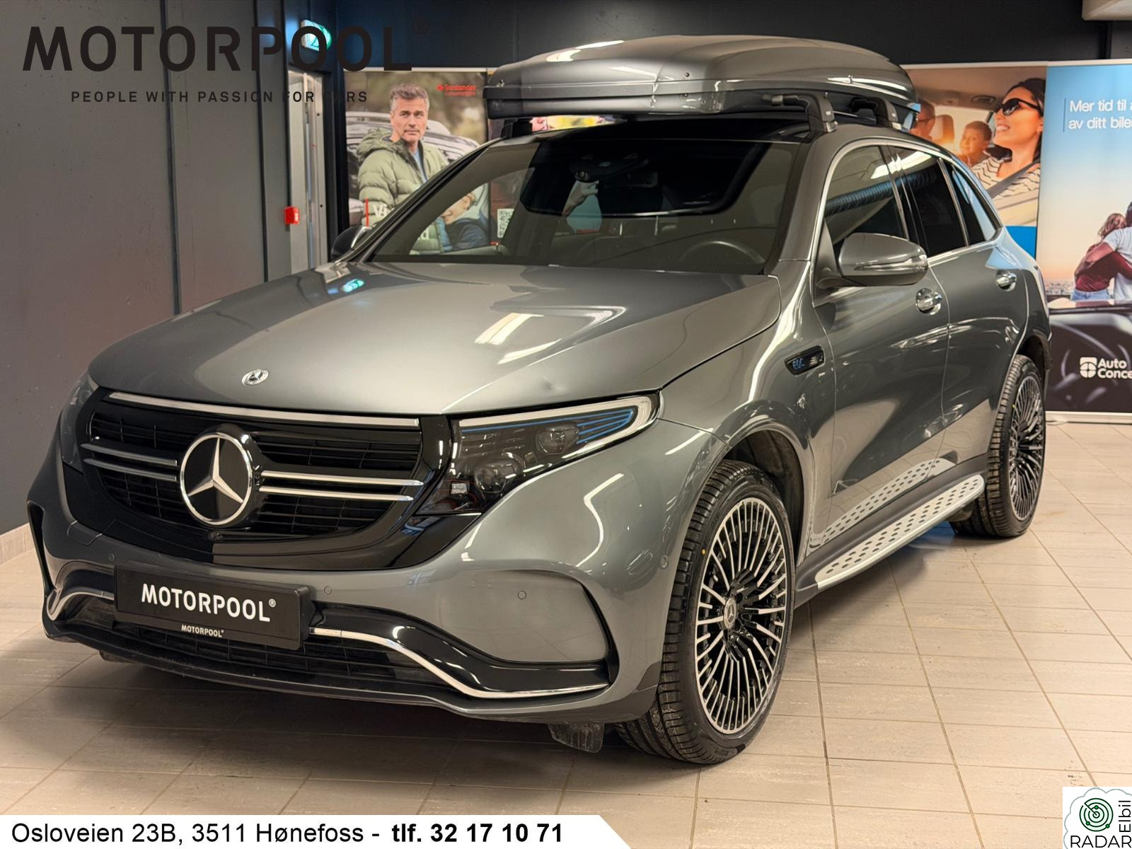 MERCEDES-BENZ EQC 400 4MATIC 400 4MATIC AMG / ACC / Velutstyrt! / Krok ++