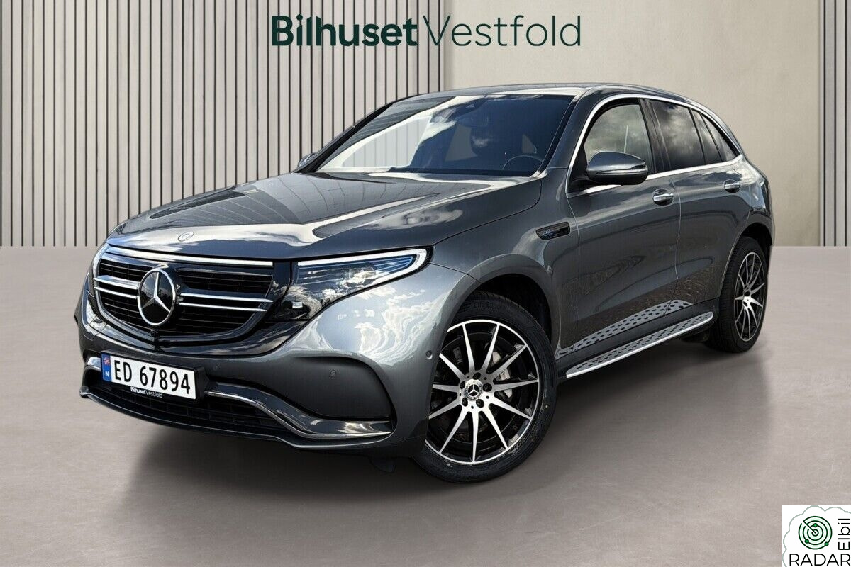 MERCEDES-BENZ EQC 400 4MATIC AWD, 408HK, NYPOLERT, HENGERFESTE, 417 KM WLTP