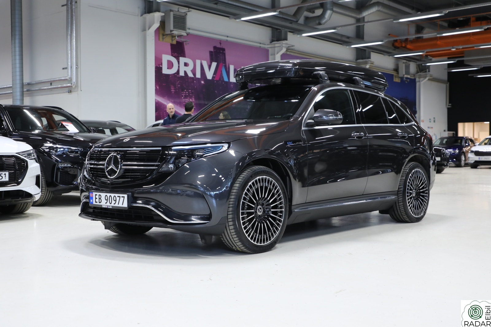 MERCEDES-BENZ EQC 400 4MATIC 400 4MATIC AMG Edition/Keyless/Delskinn/Led/Krok