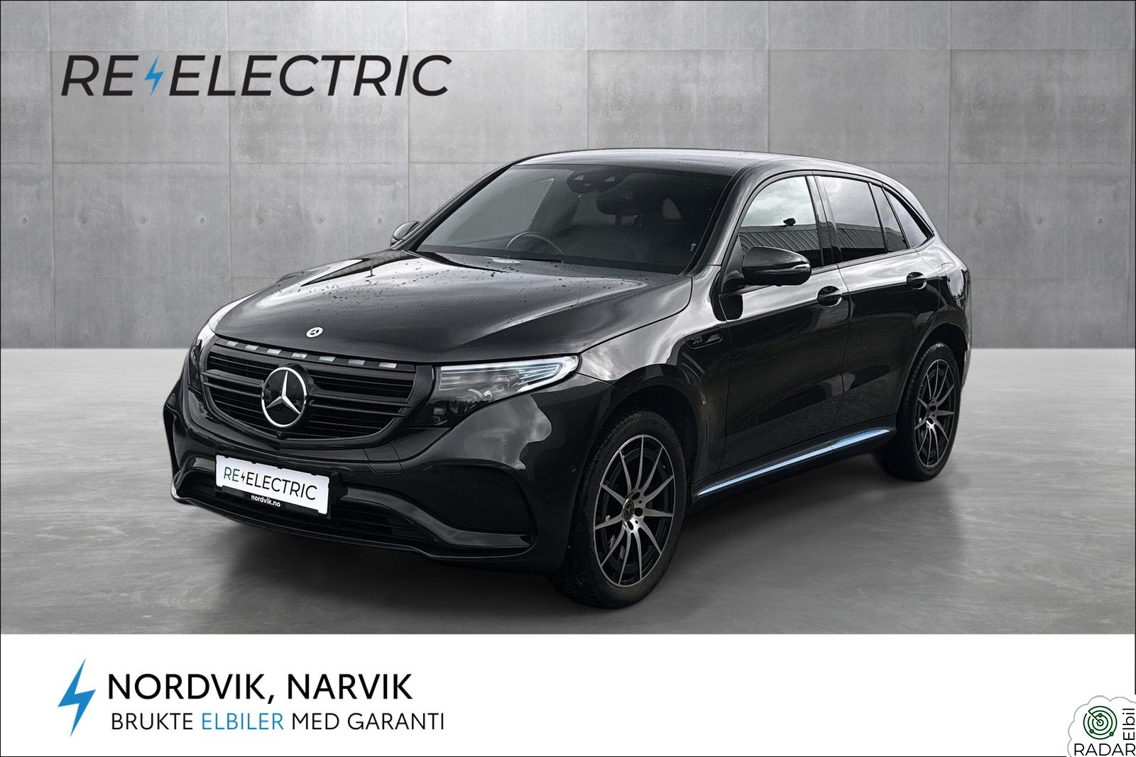 MERCEDES-BENZ EQC 400 4MATIC Firehjulstrekk - 400km WLTP - AMG line