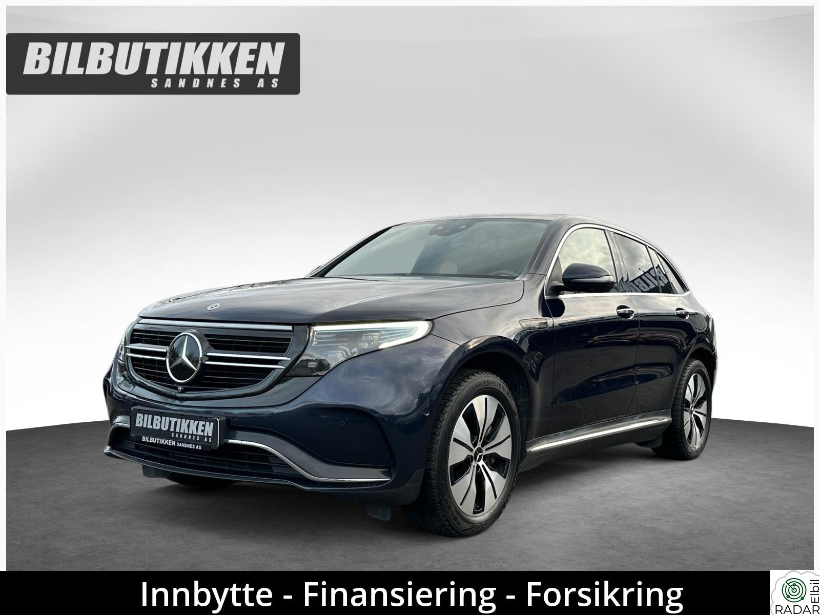 MERCEDES-BENZ EQC 400 4MATIC 400 4MATIC 408HK ACC/El-Krok/360Kamera/Velholdt