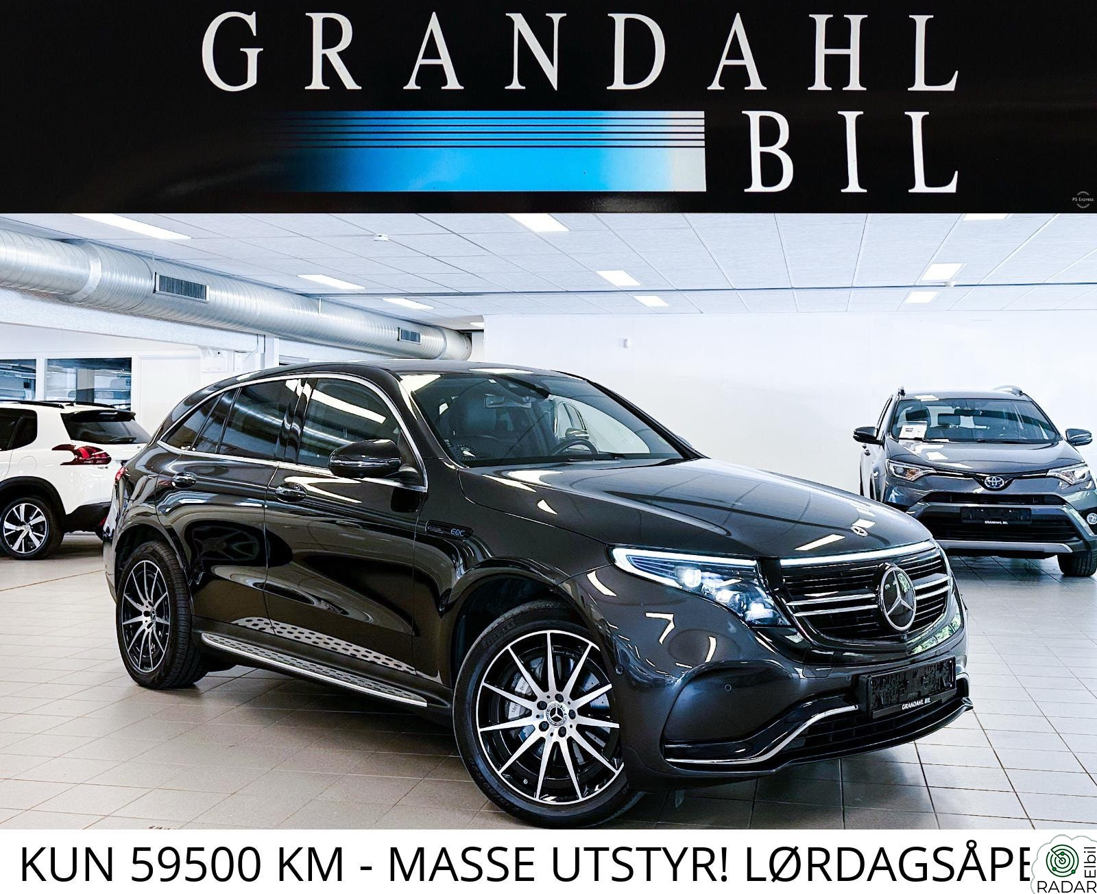 MERCEDES-BENZ EQC 400 4MATIC 400 4MATIC WLTP 402KM AUT.GIR ACC NAVI H.FESTE 360KAMER