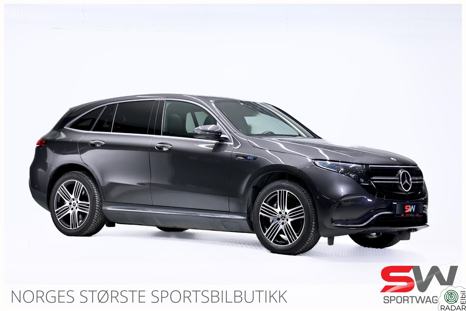 MERCEDES-BENZ EQC 400 4MATIC 400 4MATIC ///AMG, Burmester, skinn, massasje, memory