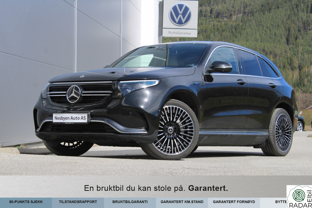 MERCEDES-BENZ EQC 400 4MATIC 400 4MATIC AMG Edit Burmester/HeadUp/Soltak++Levering?