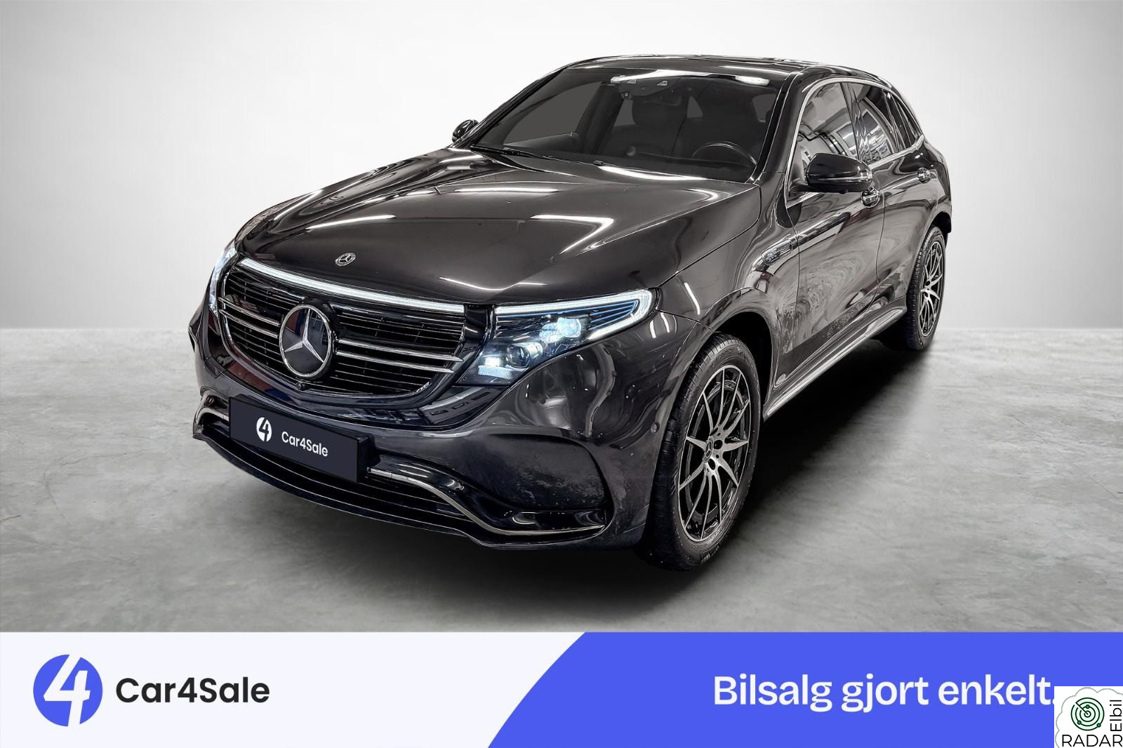 MERCEDES-BENZ EQC 400 4MATIC 4Matic 2*AMG / Skinn / Pano / 360 / Krok / LED / ACC ++