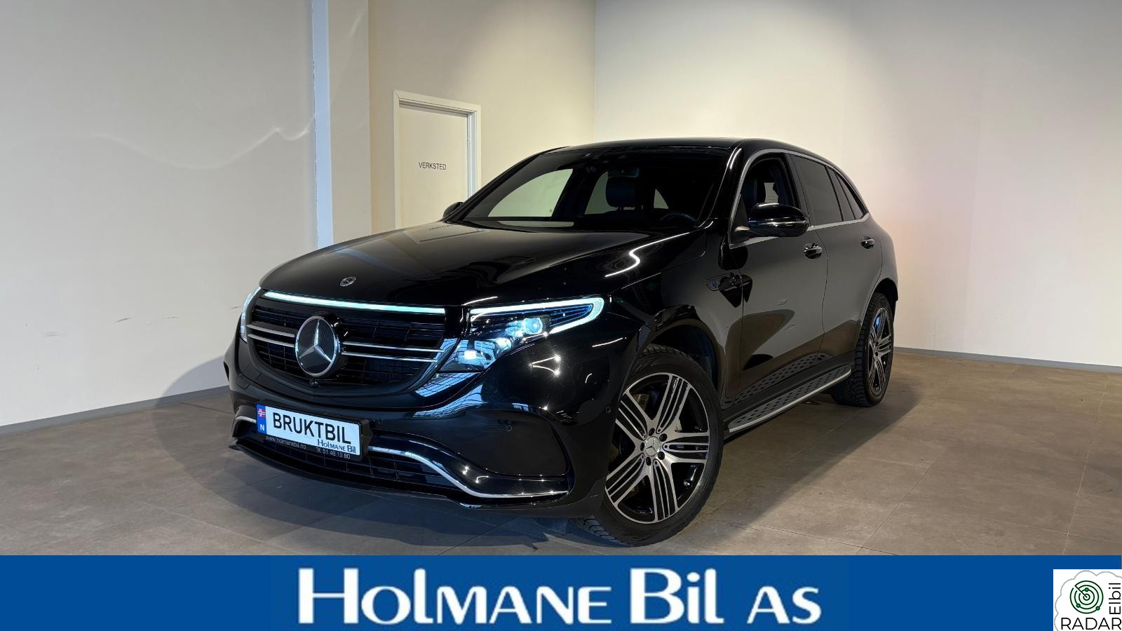 MERCEDES-BENZ EQC 400 4MATIC 400 4MATIC/Burmester/Krok/Memory/360 kam/2 sett hjul