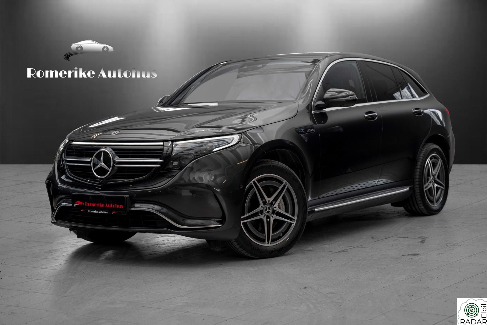 MERCEDES-BENZ EQC 400 4MATIC 4M 2xAMG // Memory, Helskinn, 360kam, STIGTRINN+++