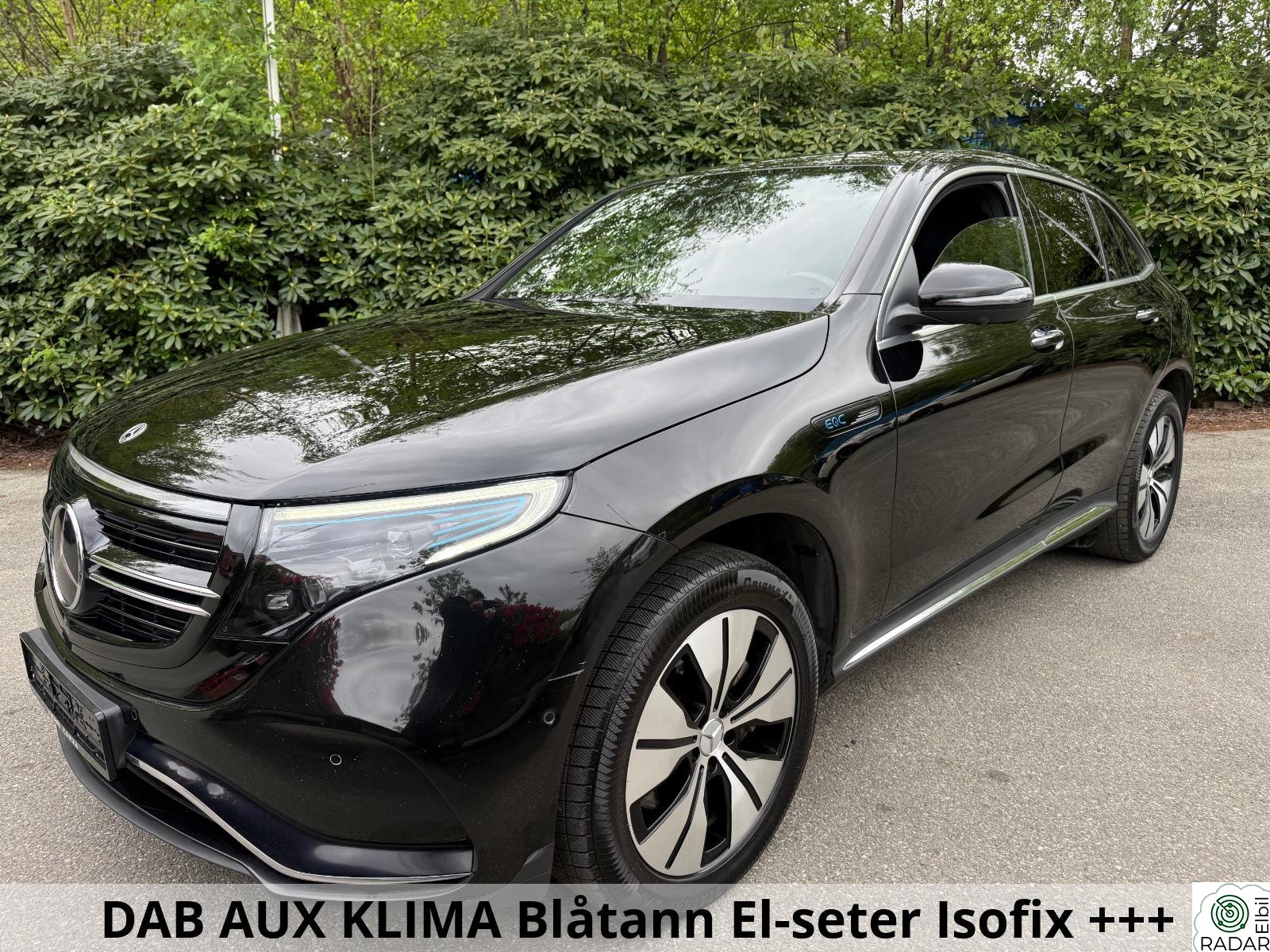 MERCEDES-BENZ EQC 400 4MATIC 400 4MATIC 408Hk 2*AMG ACC R-kam360 Alcantara Krok NAVI
