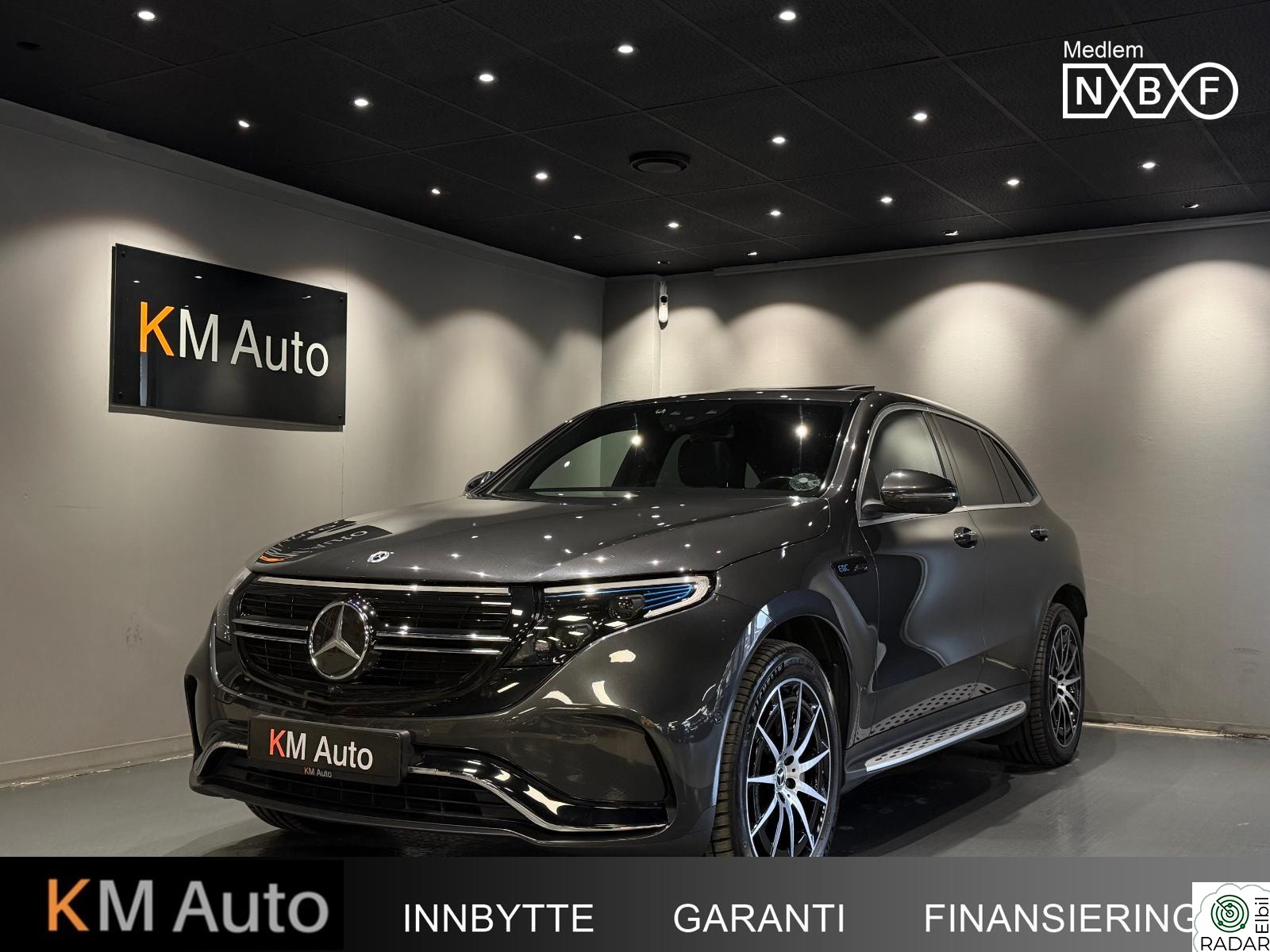MERCEDES-BENZ EQC 400 4MATIC 400 4MATIC AMG/ACC/HUD/PANO/BURMESTER/360-CAM/KROK+