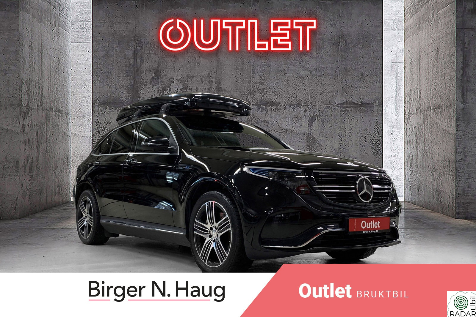 MERCEDES-BENZ EQC 400 4MATIC 400 4MATIC AMG Edition /OUTLET/THULE/KROK/AMG/1 EIER/