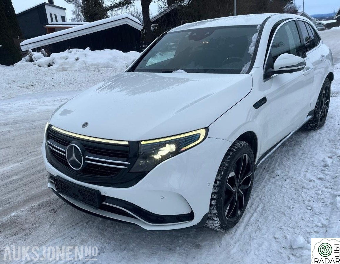 MERCEDES-BENZ EQC 400 4MATIC 400 4MATIC adaptiv cruisekontroll ryggekamera hengerfes