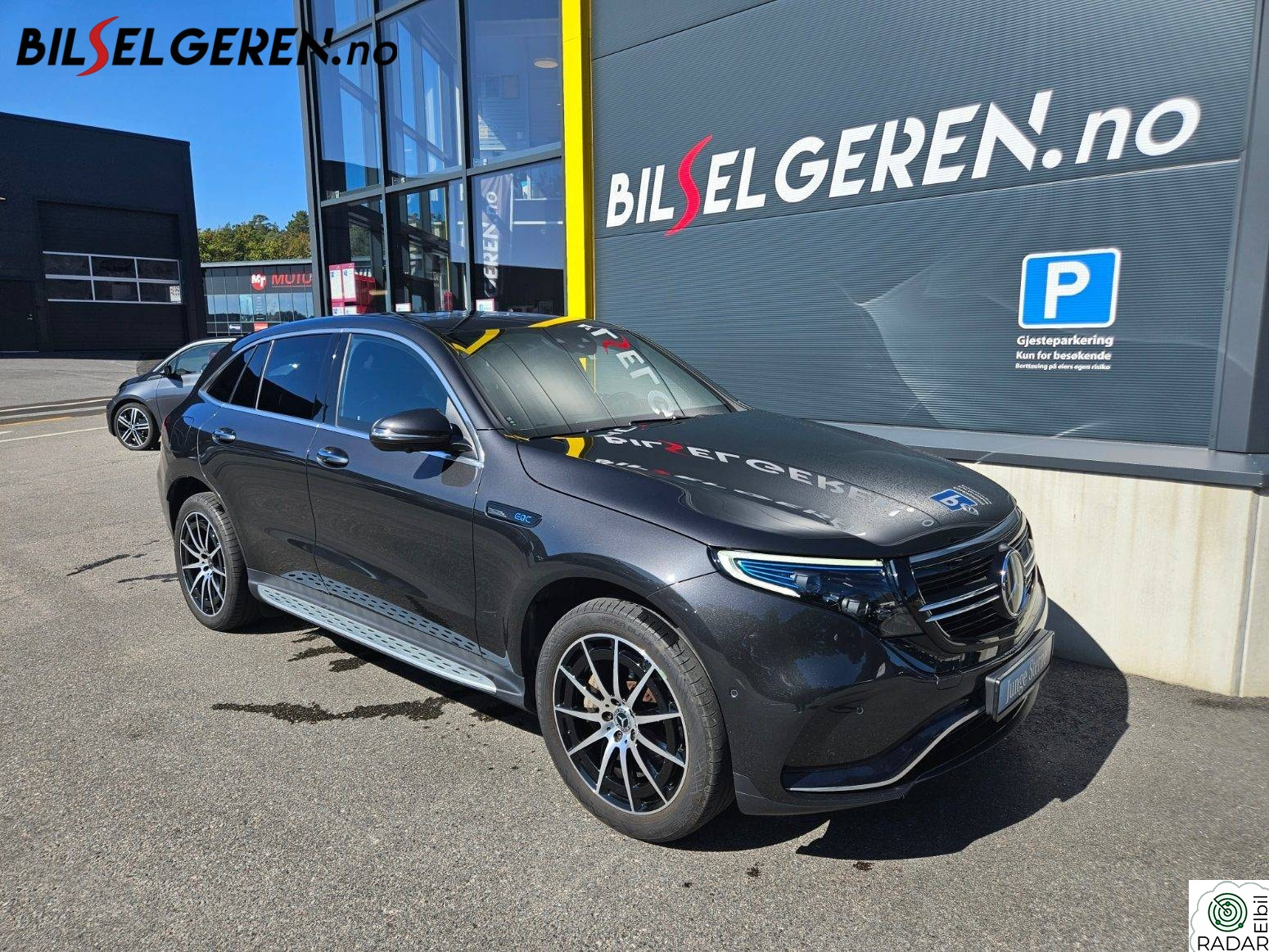 MERCEDES-BENZ EQC 400 4MATIC 4MATIC AMG-Line HELSKINN ACC NAVI SOLTAK H-FESTE MEMORY