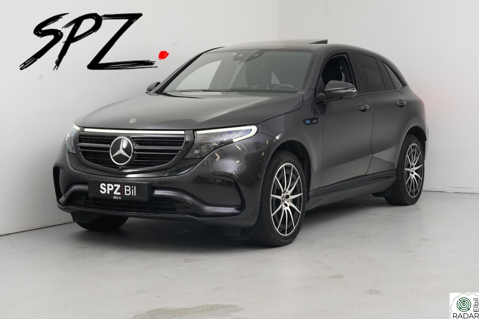MERCEDES-BENZ EQC 400 4MATIC 400 4MATIC AMG HEAD UP 360KAM KROK ACC BURMESTER NORSK