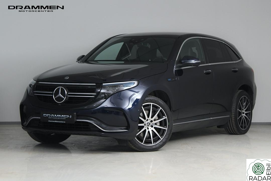 MERCEDES-BENZ EQC 400 4MATIC 4Matic m/AMG/Carplay/360kam/Hengerfeste/ACC/1 eier