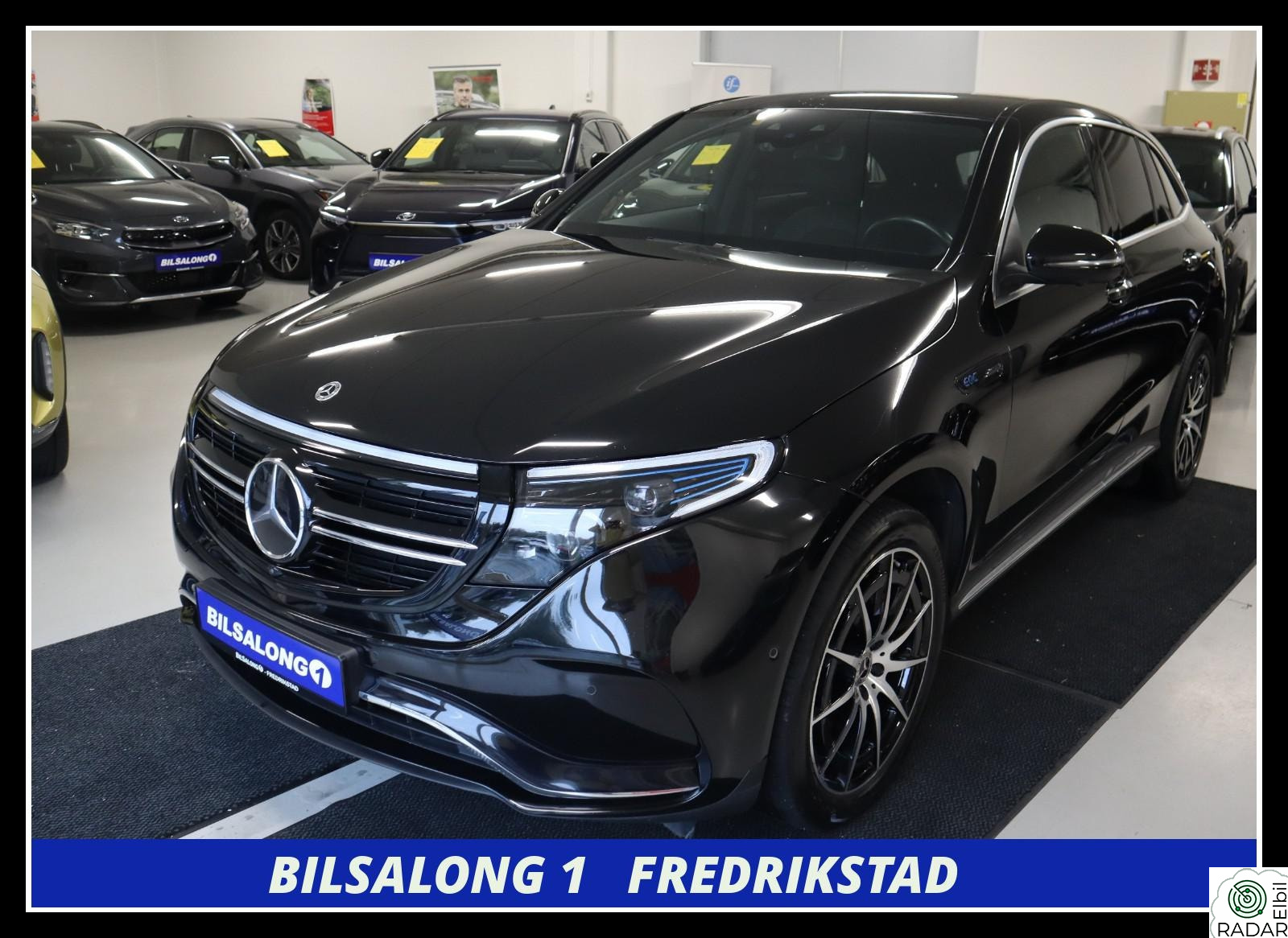 MERCEDES-BENZ EQC 400 4MATIC AMG,4MATIC,Delskinn,Navi,H feste,Luftfjæring