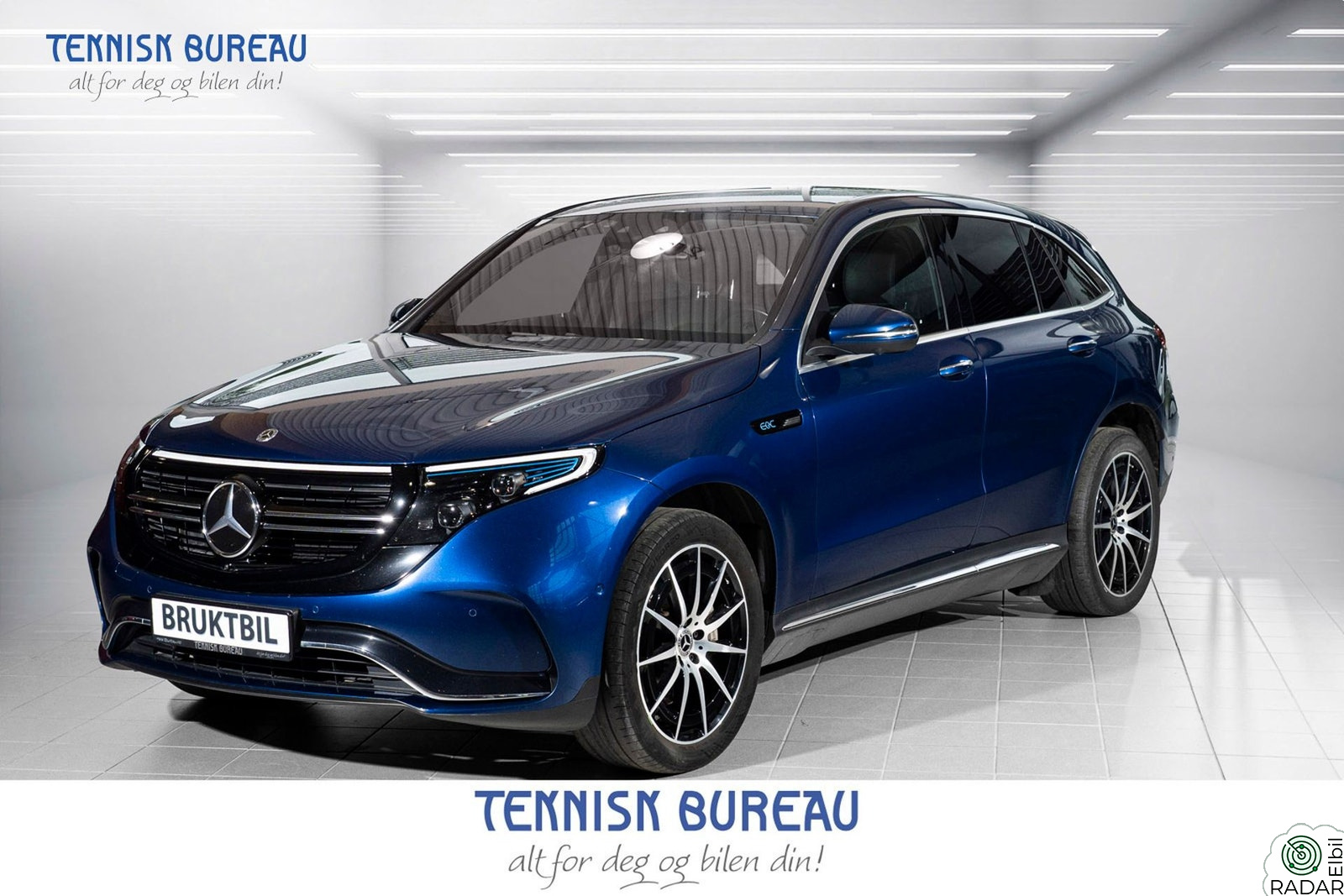 MERCEDES-BENZ EQC 400 4MATIC Nydelig EQC i en lekker farge