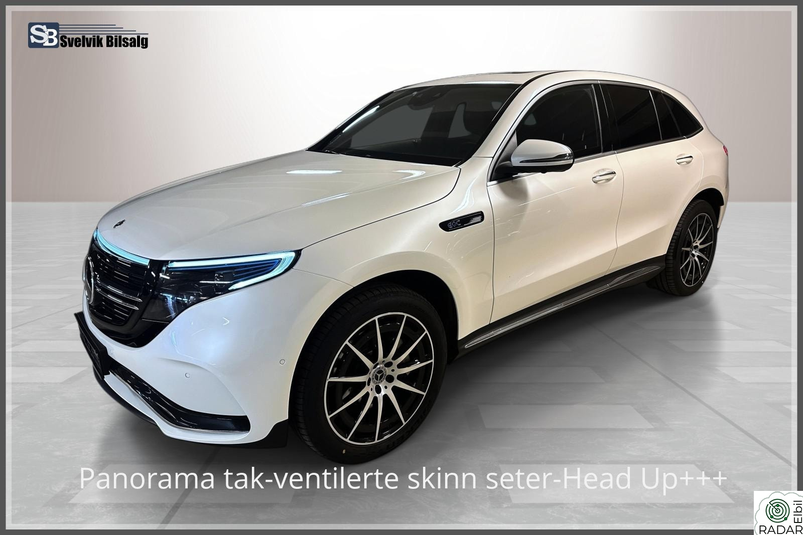 MERCEDES-BENZ EQC 400 4MATIC 4MATIC TOPPUTSTYRT UTGAVE.