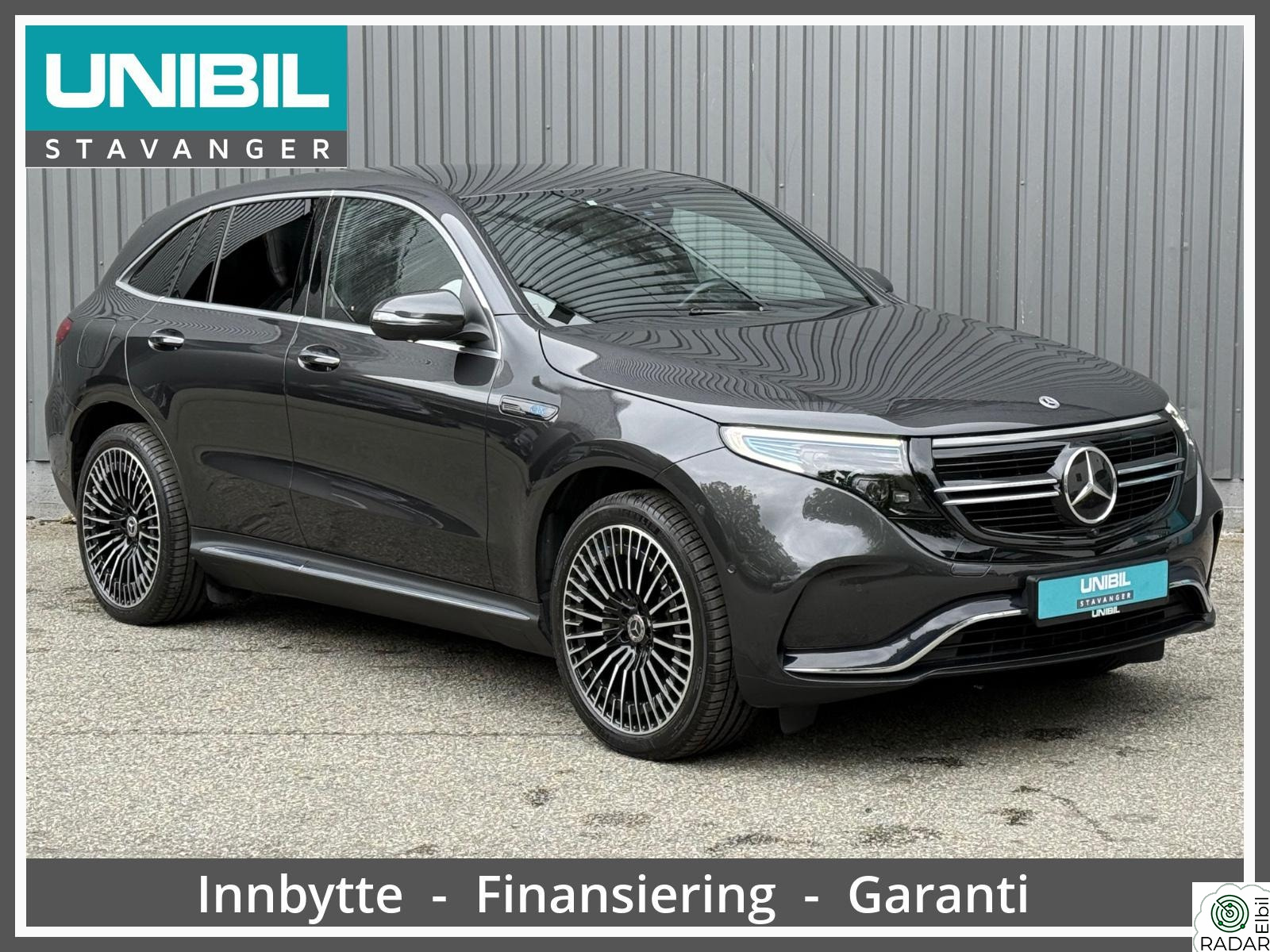 MERCEDES-BENZ EQC 400 4MATIC 400 4MATIC/2X AMG/Krok/21"/360Kamera/ACC/NORSK
