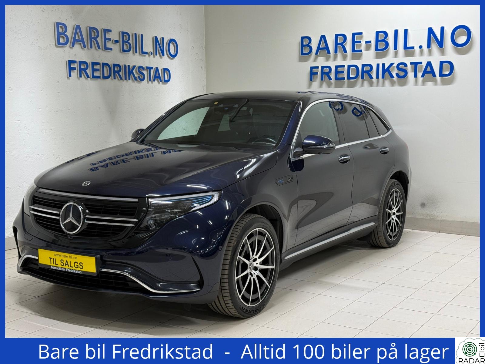 MERCEDES-BENZ EQC 400 4MATIC 400 4M Amg/Distronic/360/Aut/Led/D,Skinn/Bliss/Dab/H,F
