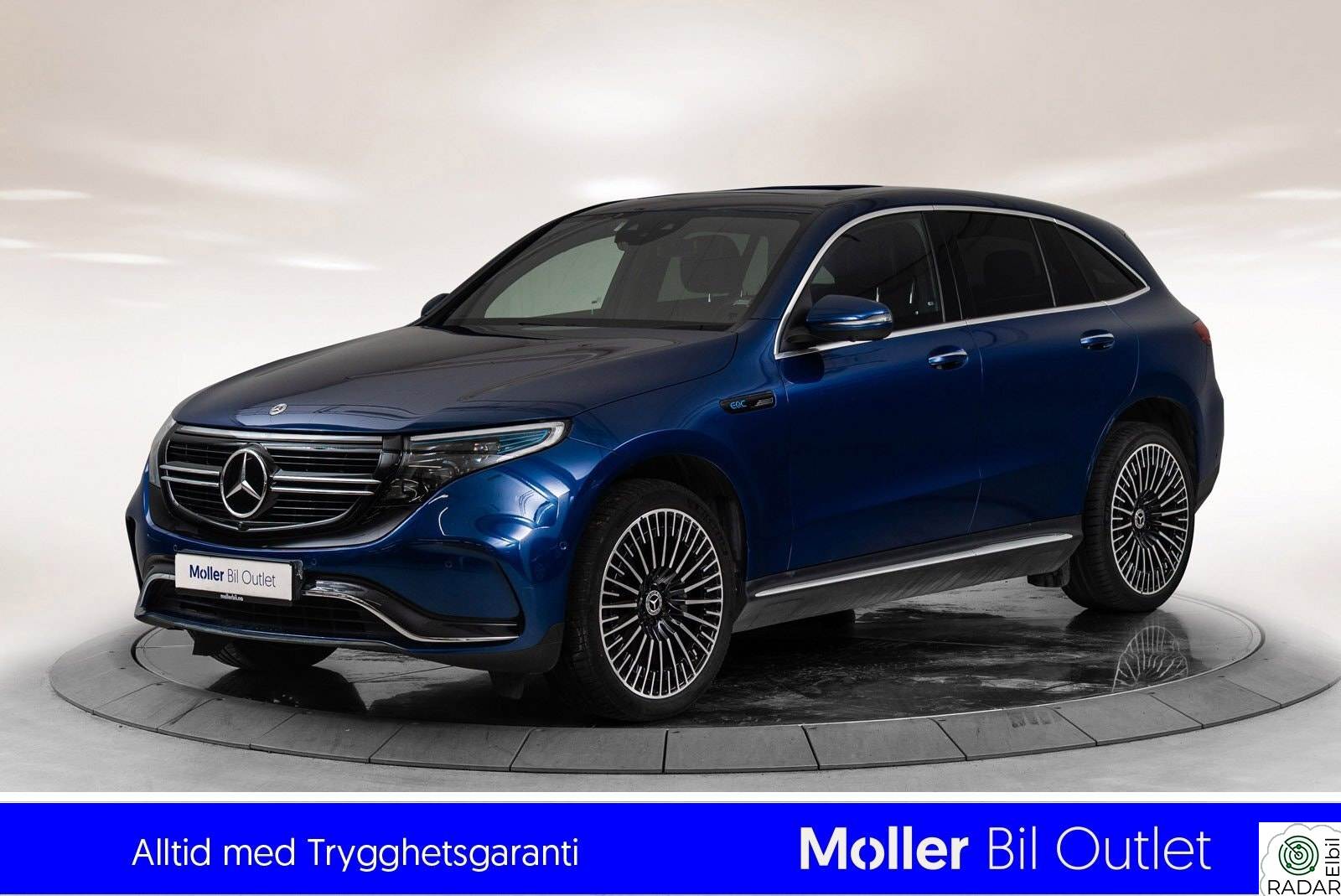 MERCEDES-BENZ EQC 400 4MATIC 400 4MATIC AMG Edition-360Kam, Soltak, Skinn, ACC, Navi