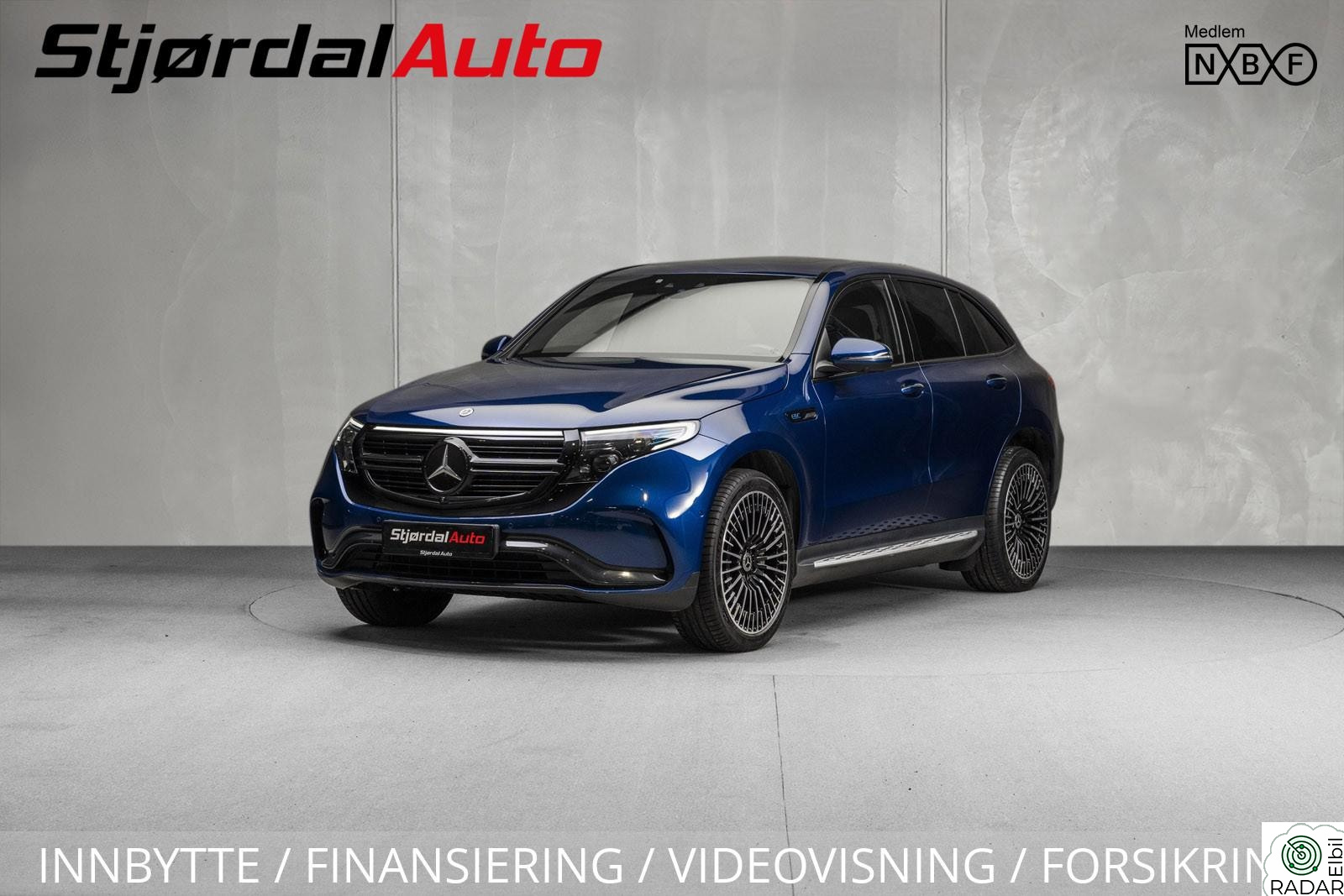 MERCEDES-BENZ EQC 400 4MATIC 400 4MATIC x2 AMG 21"/BURMESTER/PANO/HEADUP/KROK/S+V