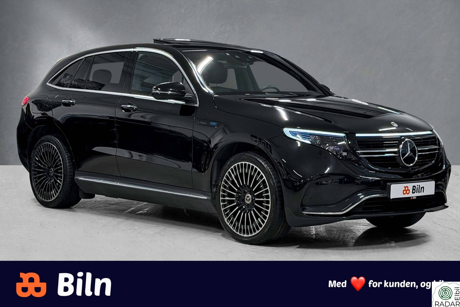 MERCEDES-BENZ EQC 400 4MATIC 400 AMG/ACC/360kamera/Krok/Soltak/Keyless/Blindsone/