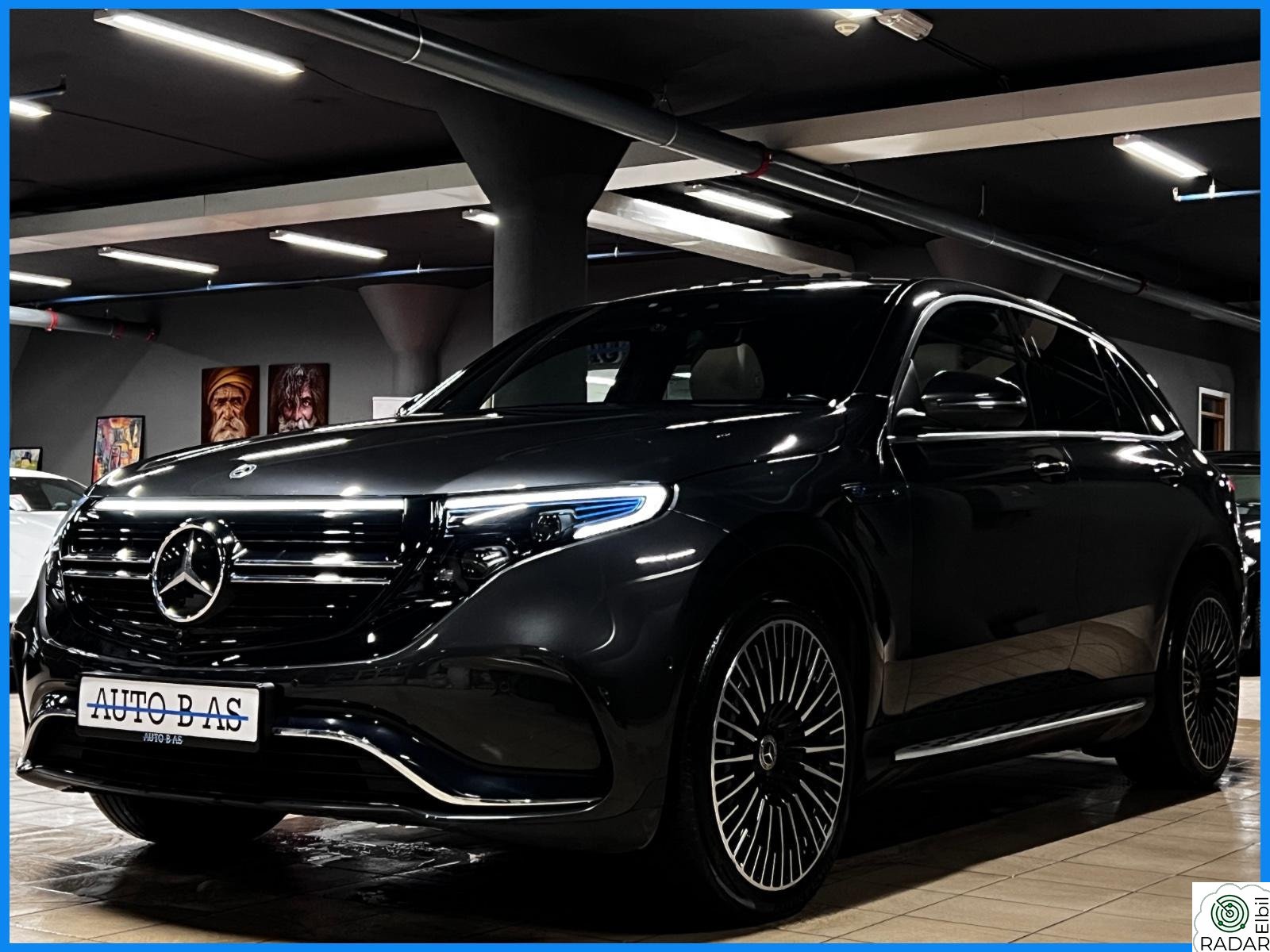 MERCEDES-BENZ EQC 400 4MATIC AMG/Skinn/360Kam/H.feste/Distr+/Burmester/Takluke