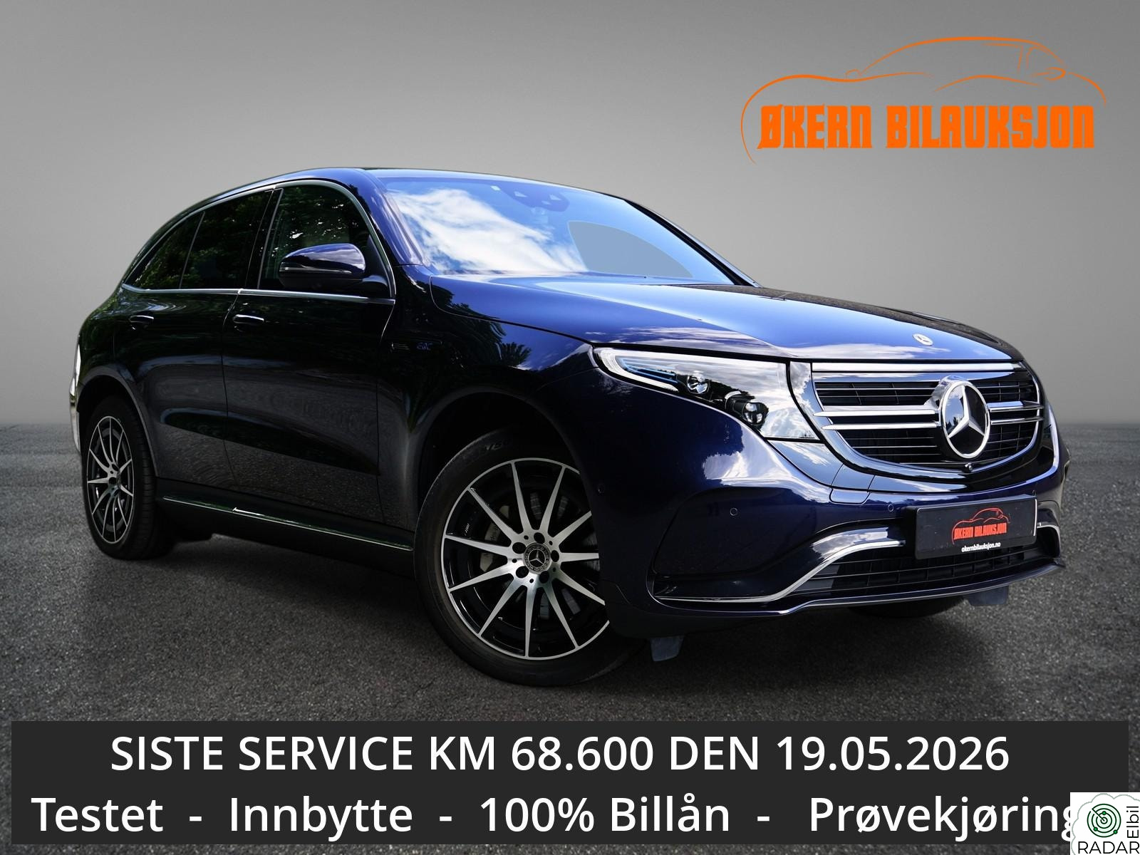 MERCEDES-BENZ EQC 400 4MATIC AMG EDITION PREMIUM 1EIER/SOLTAK/KROK/HEL SKINN/EU-2027
