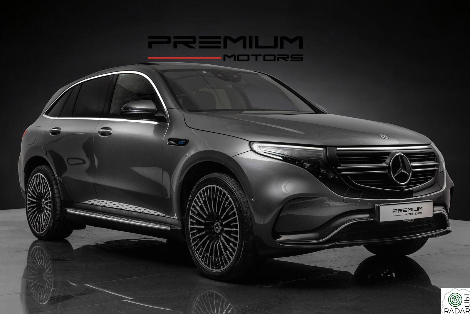 MERCEDES-BENZ EQC 400 4MATIC 2xAMG,Distronic,Burmester,Takluke,Stigtrinn,21,HFeste