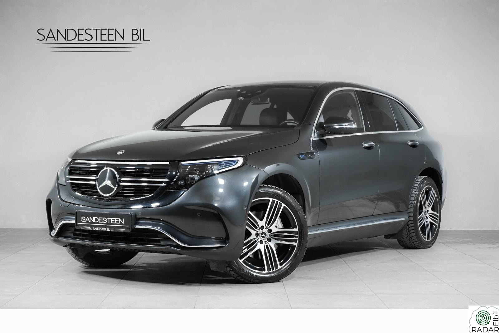 MERCEDES-BENZ EQC 400 4MATIC 400/AMG SPORTSPAKKE/360KAMERA/ACC/KEYLESS/SKINN