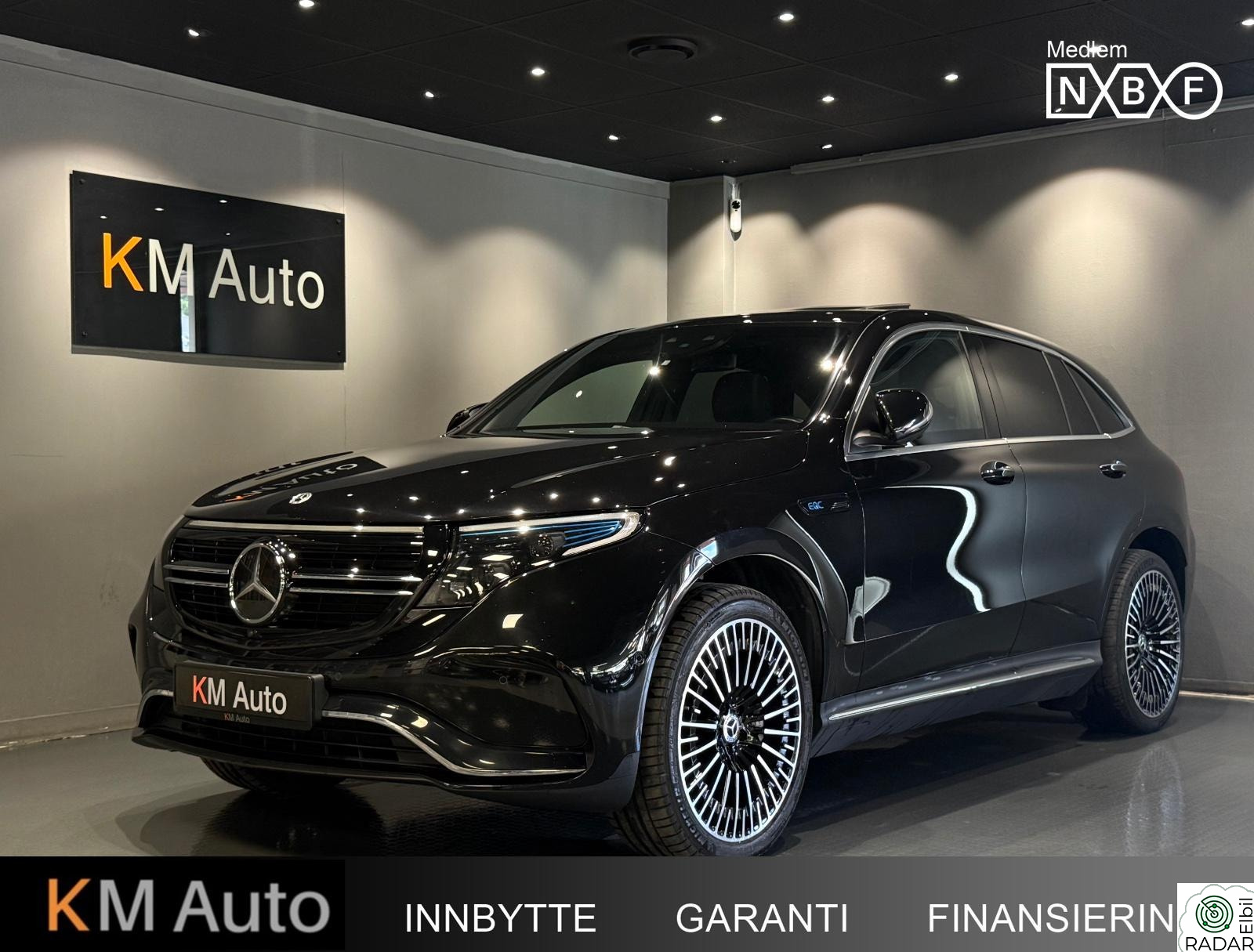 MERCEDES-BENZ EQC 400 4MATIC 400 4MATIC AMG PREMIUM/ACC/PANO/BURMESTER/360-CAM/KROK
