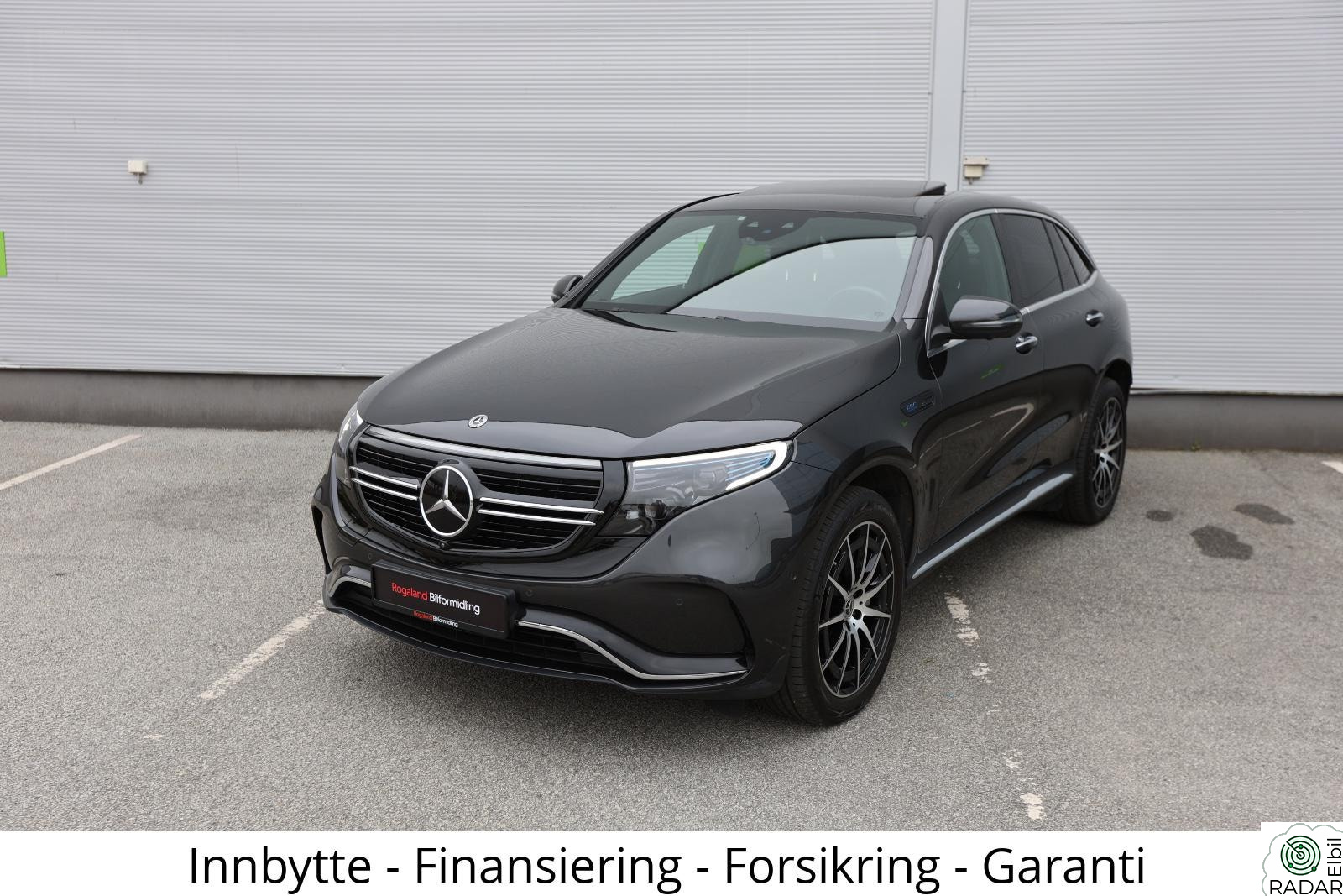 MERCEDES-BENZ EQC 400 4MATIC 4-Matic/AMG/ACC/Delskinn/Navi/Takluke/360*/Kamera/Krok