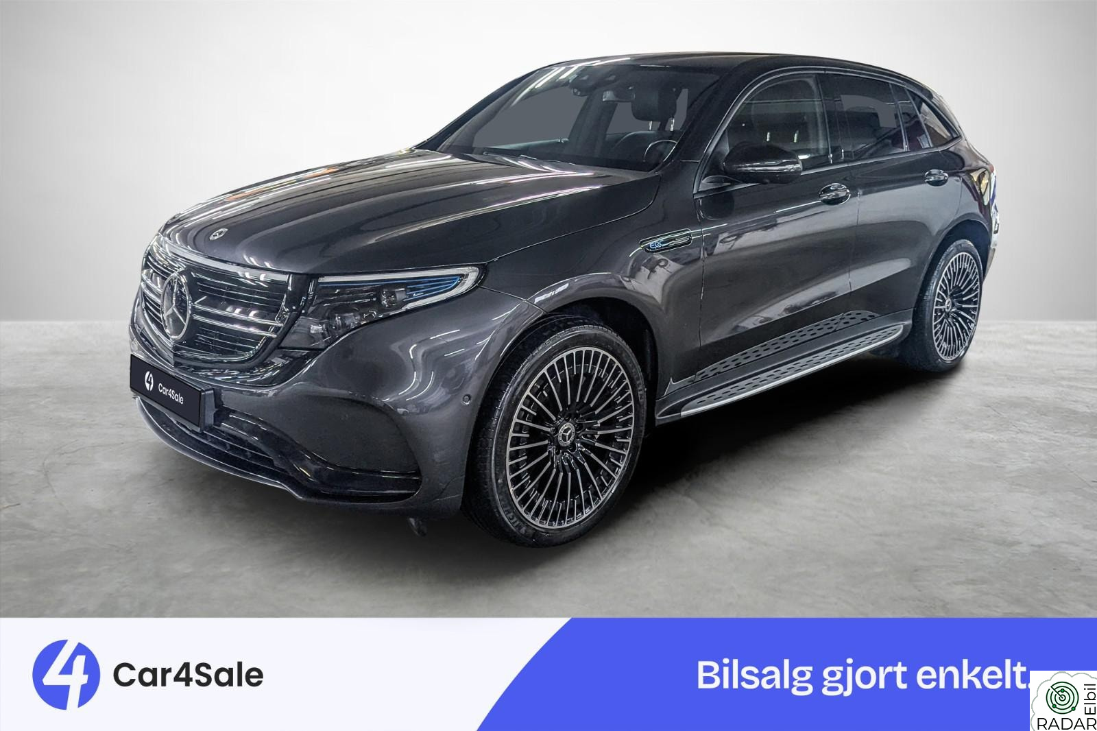 MERCEDES-BENZ EQC 400 4MATIC 400 AWD 2*AMG / Krok / 360kam/ Garanti/ 21"/ ACC/ 417km