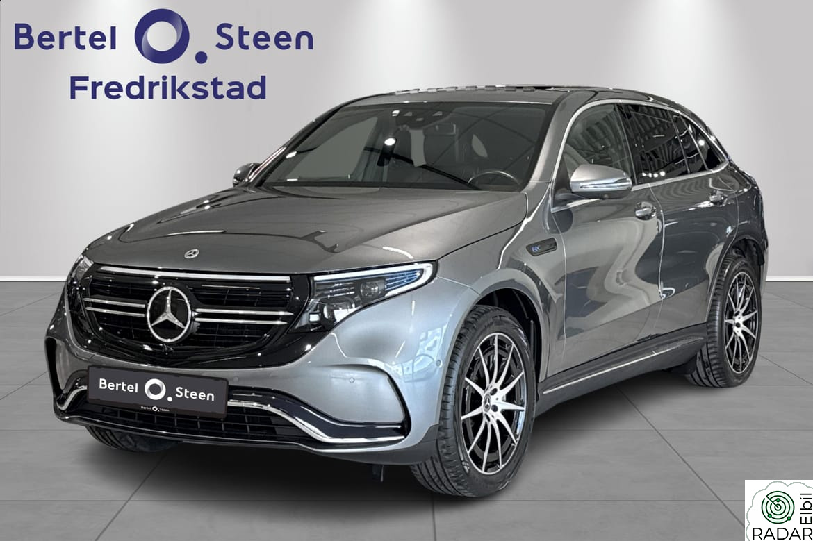 MERCEDES-BENZ EQC 400 4MATIC AMG, H.FESTE, DELSKINN, NAVI, DISTRONIC, EL. SOLTAK