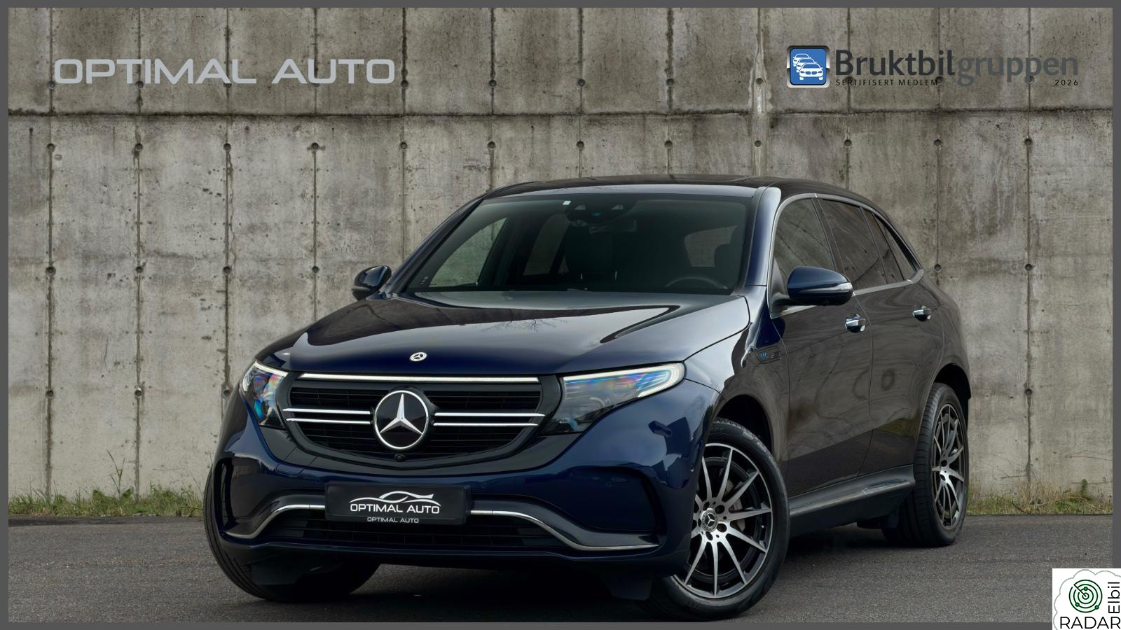 MERCEDES-BENZ EQC 400 4MATIC 4MATIC AMG-Line/Burmester/Soltak/Navi/ACC/360/H.Feste++