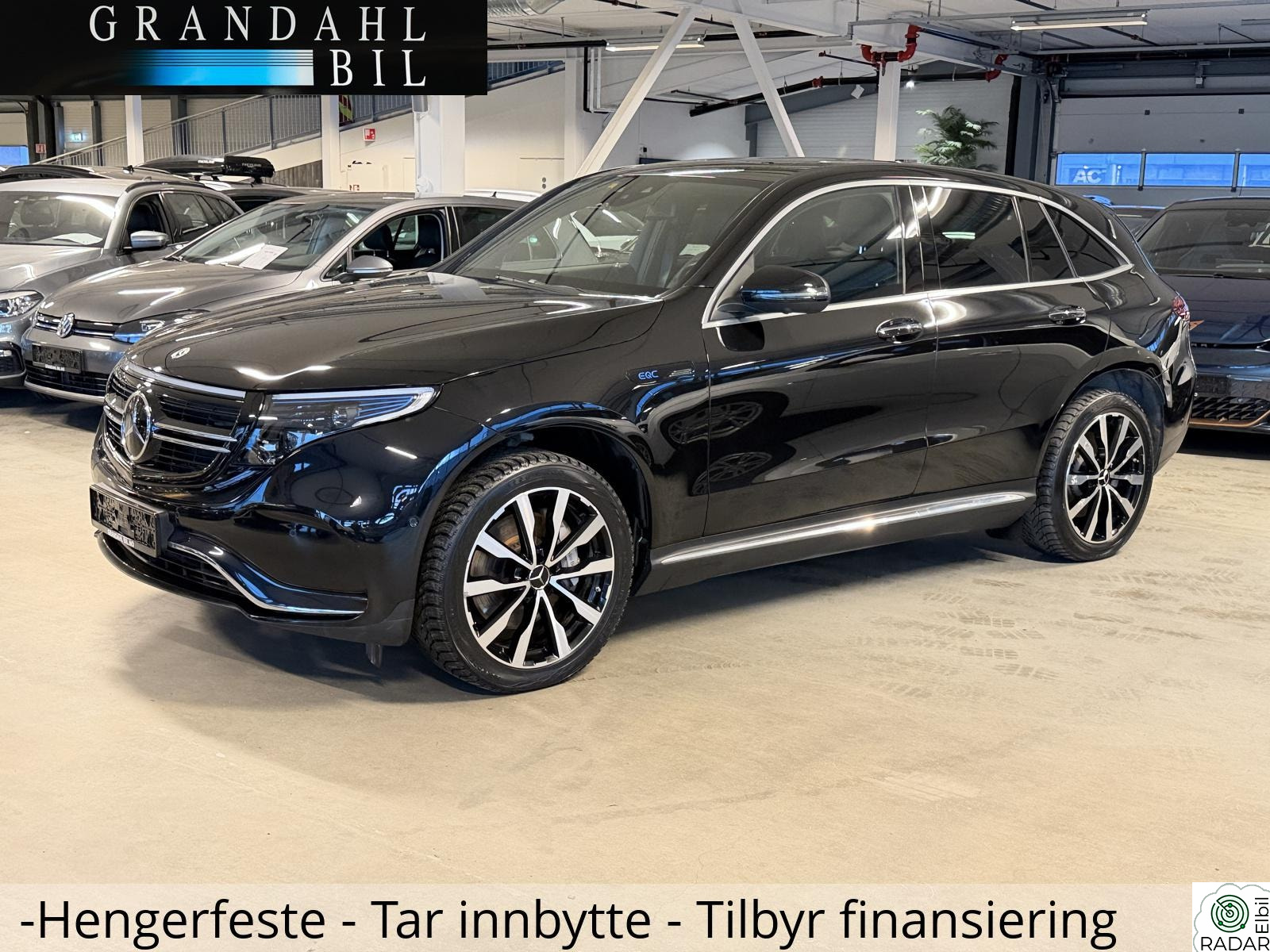 MERCEDES-BENZ EQC 400 4MATIC AMG - Mye utstyr - Leasing firma / privat - Garanti