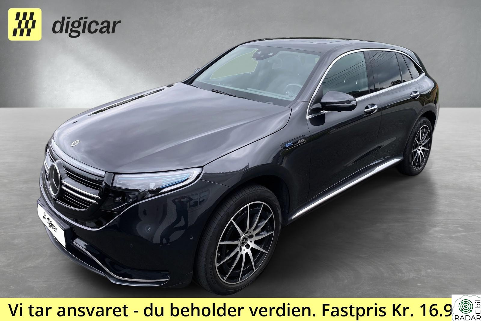 MERCEDES-BENZ EQC 400 4MATIC 4MATIC / x2 AMG / Krok / HUD / 360 Kam / ACC / Panorama