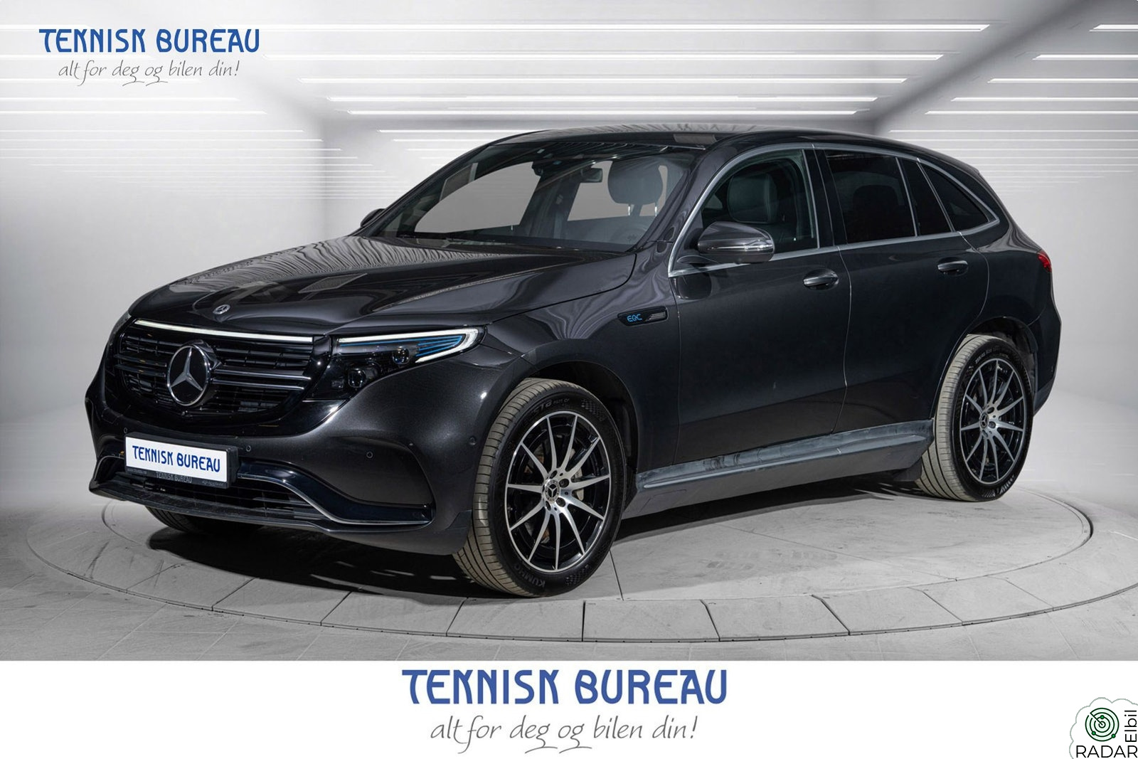 MERCEDES-BENZ EQC 400 4MATIC 400 4Matic AMG, El. Seter, Rattvarme, 360°, H.Feste