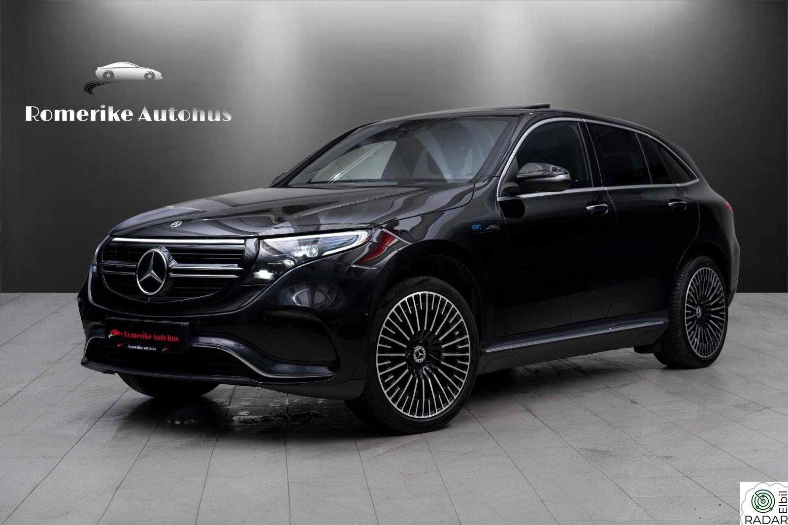 MERCEDES-BENZ EQC 400 4MATIC 4M 2xAMG // Massasje, Burmester, Soltak, HeadUp, 21"+++