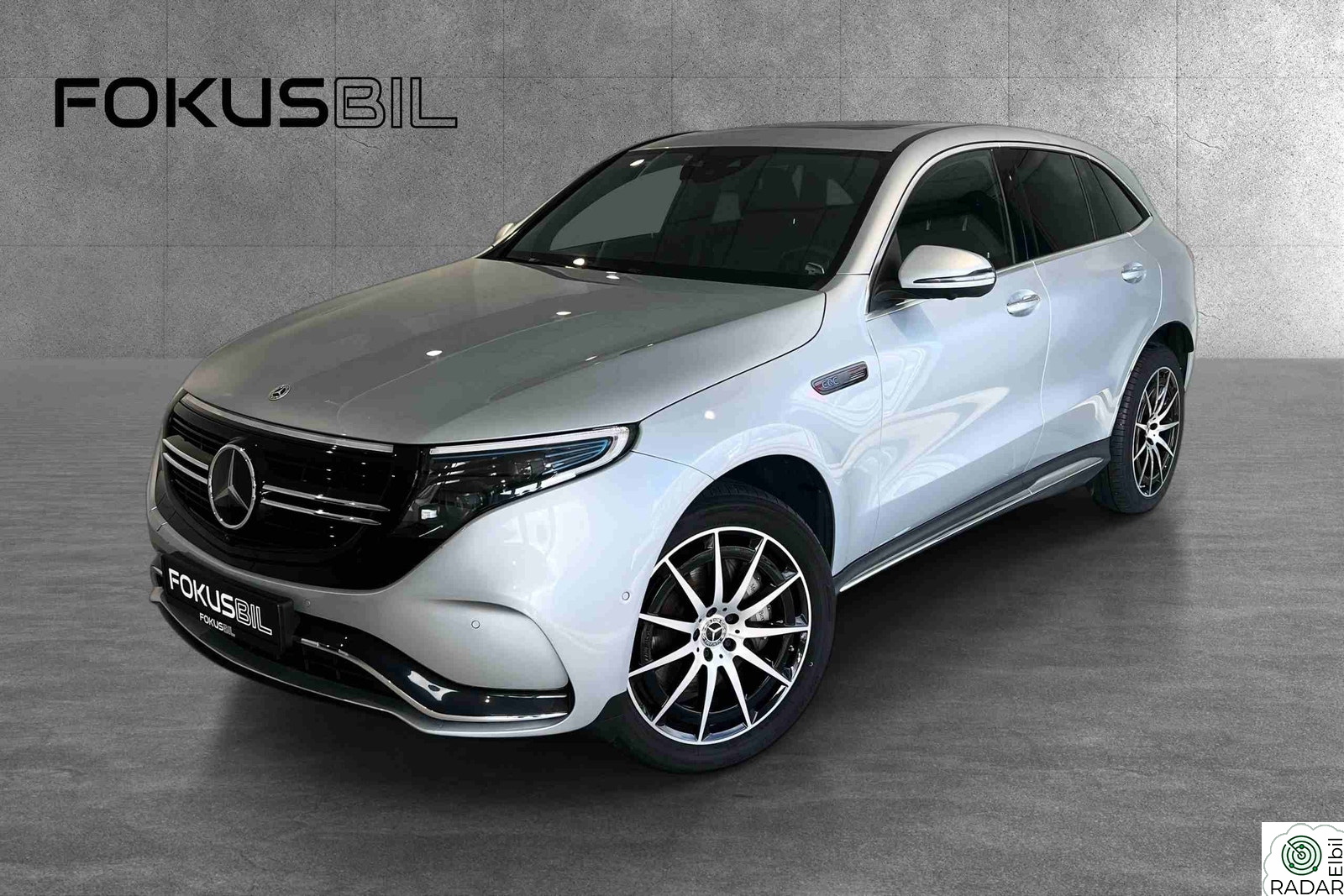 MERCEDES-BENZ EQC 400 4MATIC 400 AMG 4MATIC/ADAPTIV CRUISE/SKINN/360KAMERA/BURMESTER