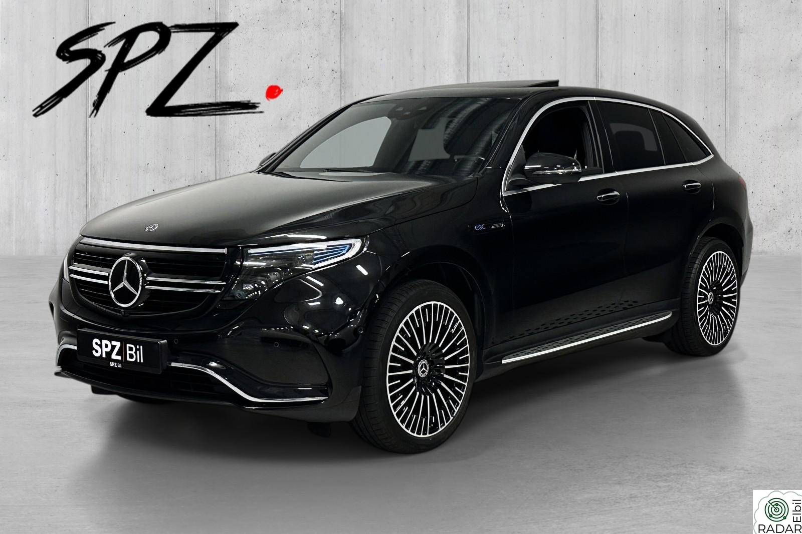 MERCEDES-BENZ EQC 400 4MATIC AMG BURMESTER | HUD | PANO | ACC | 360 | KROK | NORSK