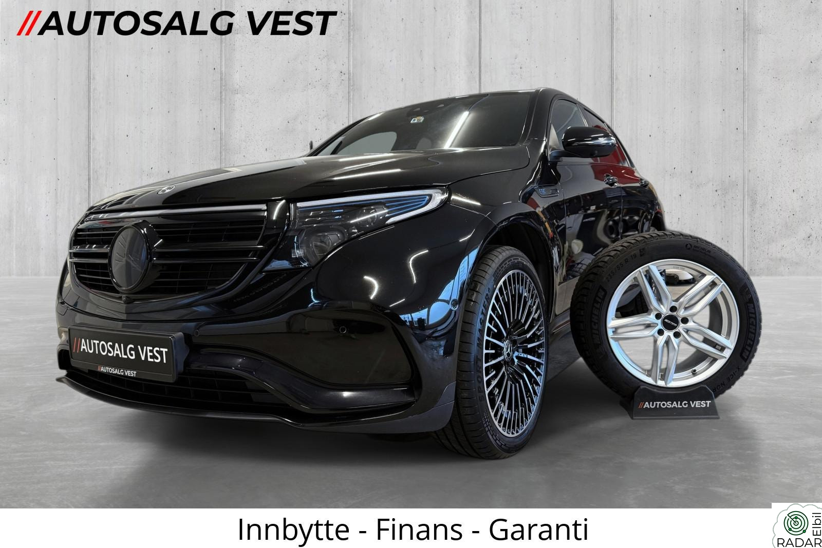 MERCEDES-BENZ EQC 400 4MATIC 400 4Matic 2x AMG/Burmester/Krok/Luft/360/Pano/BLIS