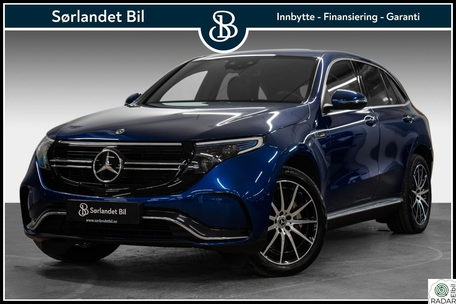 MERCEDES-BENZ EQC 400 4MATIC 4MATIC / AMG / BURMESTER / TAKLUKE / 360° / KROK