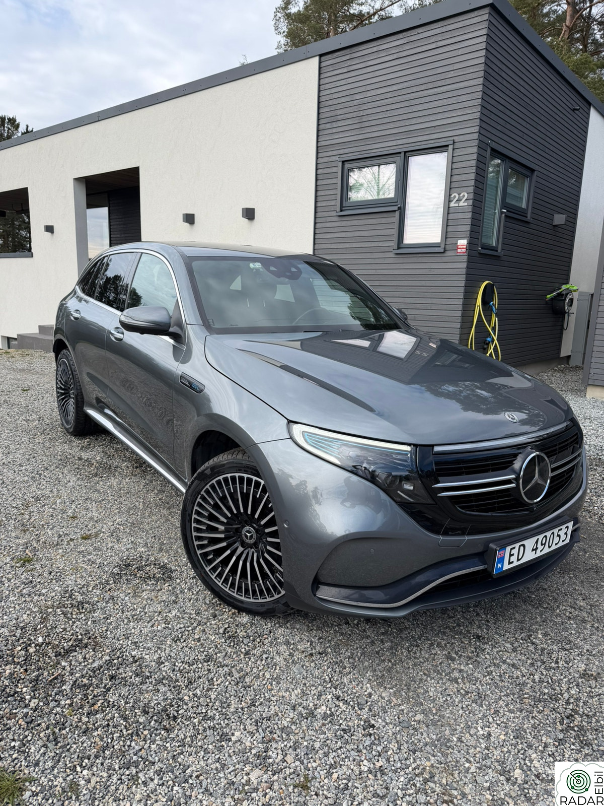 MERCEDES-BENZ EQC 400 4MATIC 400 4MATIC AMG Edition Premium|1 eier|H.Feste|Memory