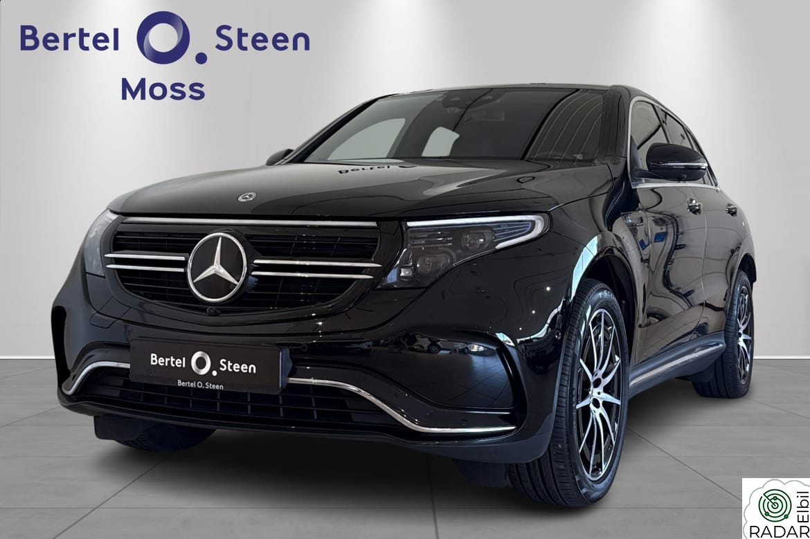 MERCEDES-BENZ EQC 400 4MATIC Adaptive Cruise, Ryggekamera, CarPlay, Hengerfeste