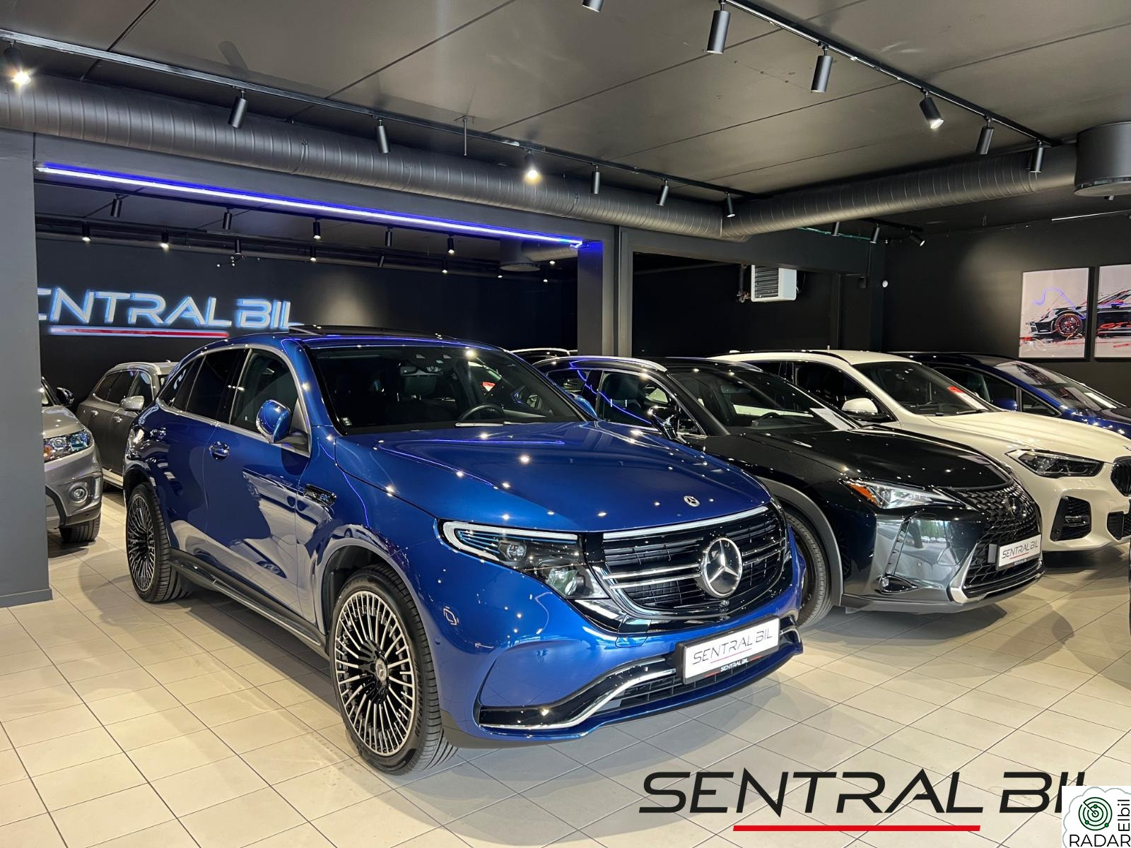 MERCEDES-BENZ EQC 400 4MATIC 4MATIC/2XAMG/SOLTAK/SKINN/H-FESTE/NY SERVICE/NORSK++