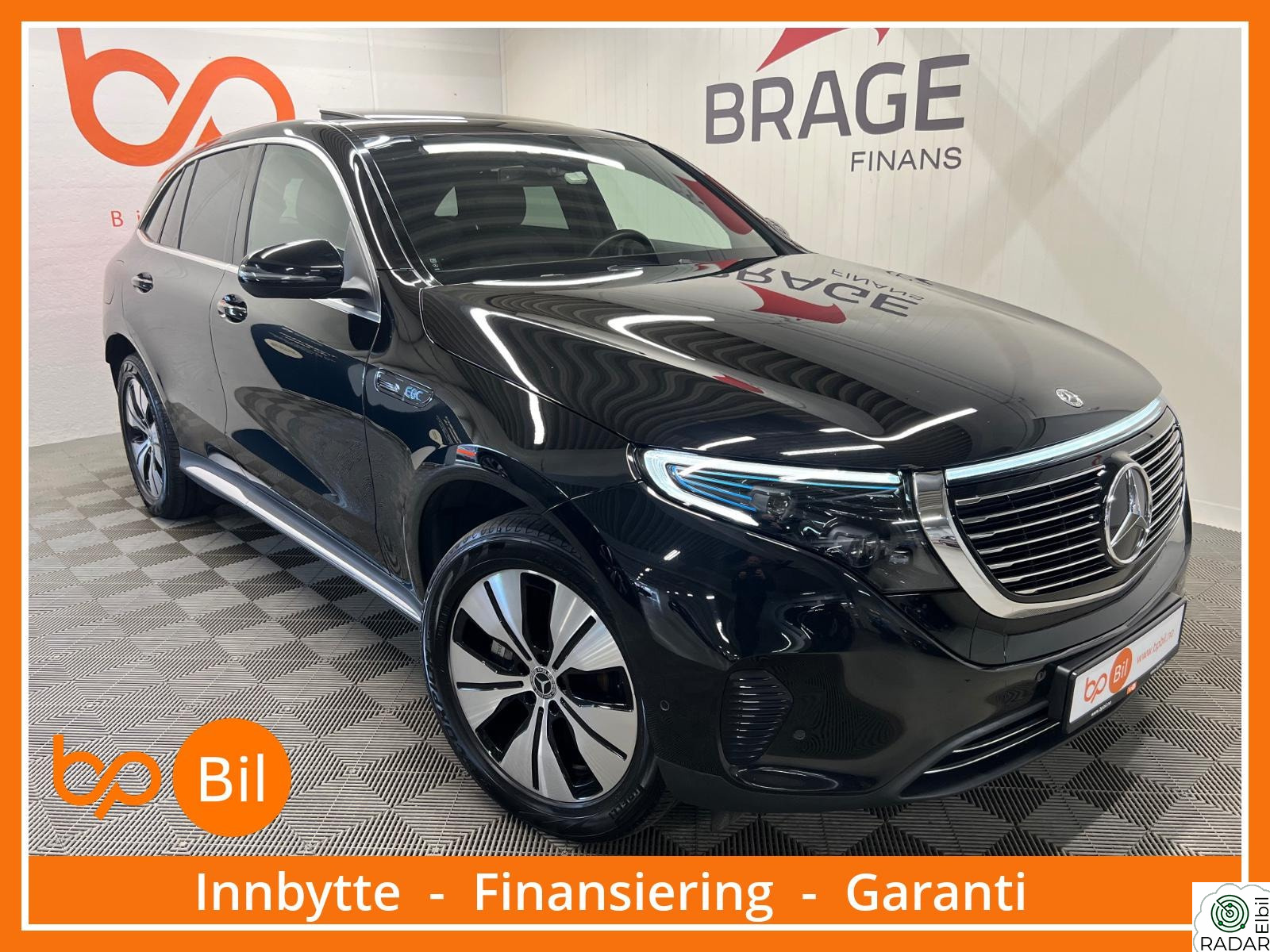 MERCEDES-BENZ EQC 400 4MATIC 400 4MATIC* 417KM* LUFT* HENGERFESTE* SKINN* KAMERA*